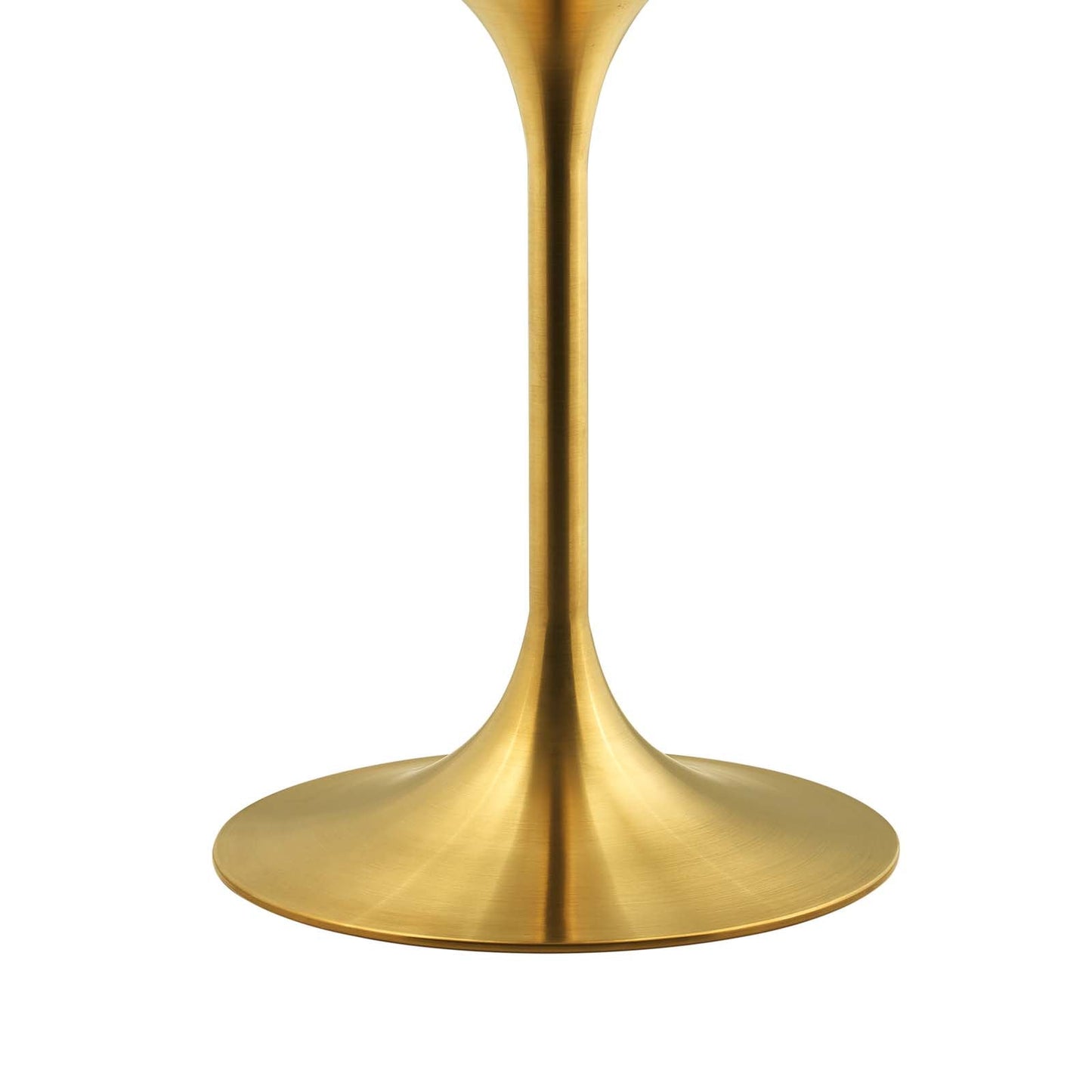 Modway Lippa 28" Round Dining Table In Gold White - EEI-3213 | Dining Tables | Modishstore-4