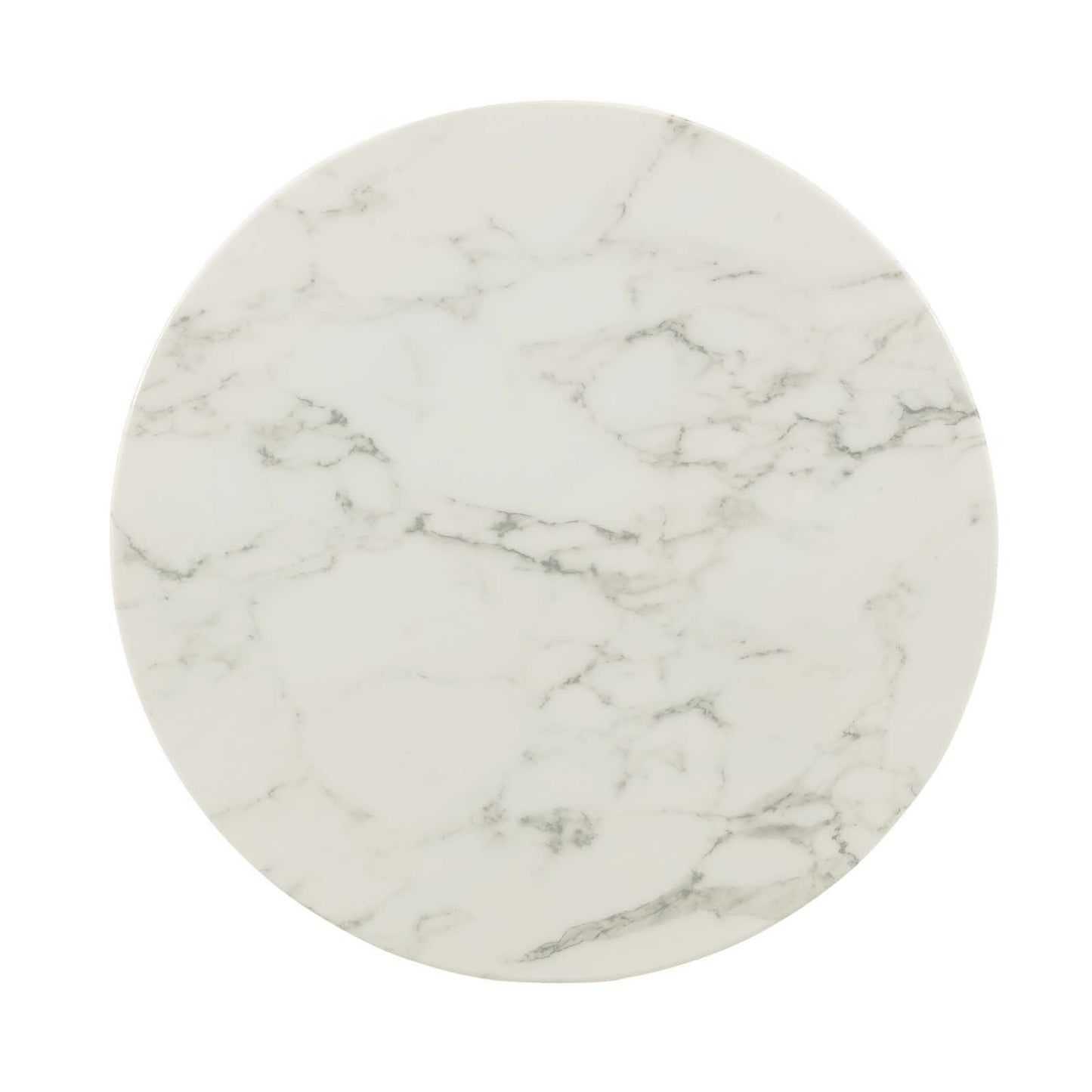 Modway Lippa 28" Round Dining Table In Gold White - EEI-3213 | Dining Tables | Modishstore-2