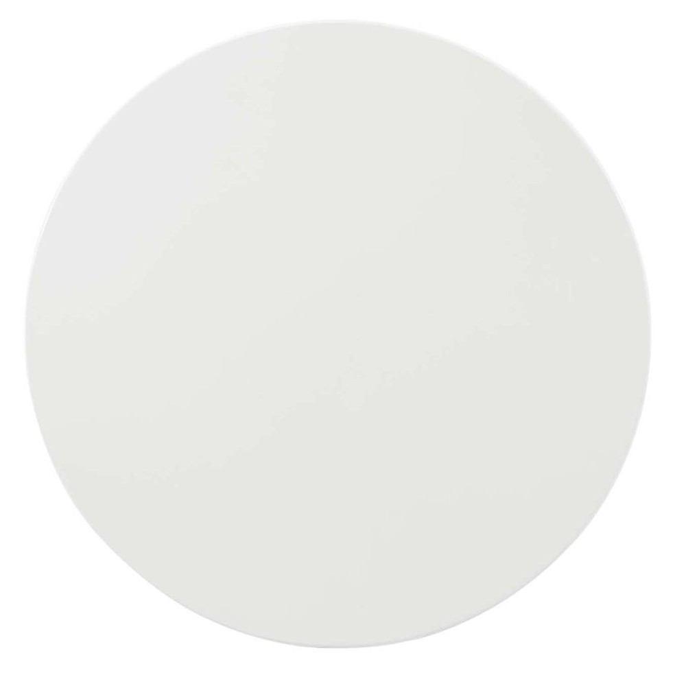 Modway Lippa 28" Round Dining Table In Rose White - EEI-3217