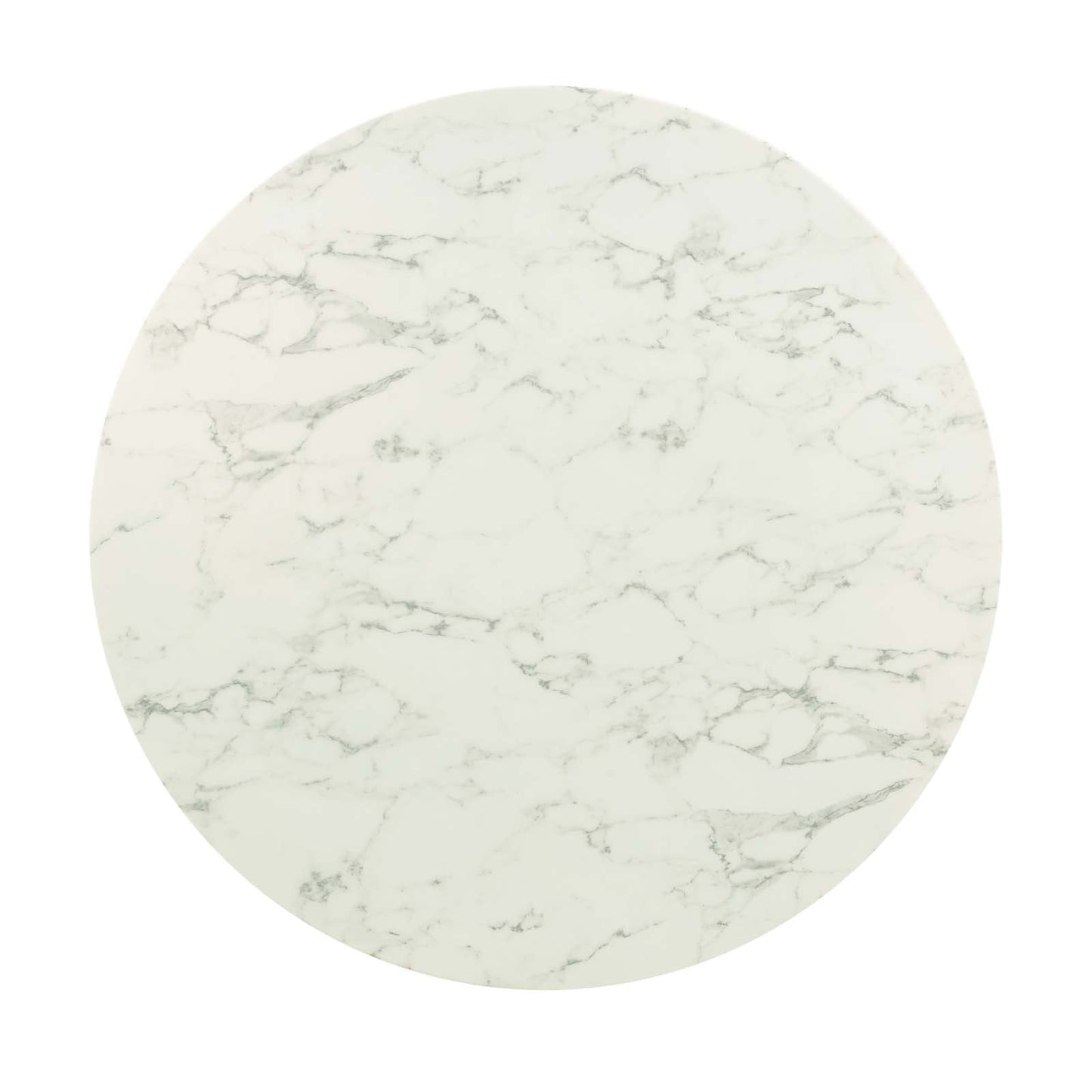 Modway Lippa 47" Round Artificial Marble Dining Table | Dining Tables | Modishstore-4