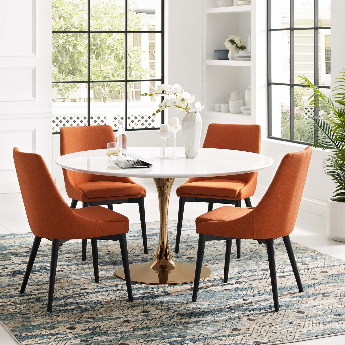 Modway Lippa 54" Round Dining Table