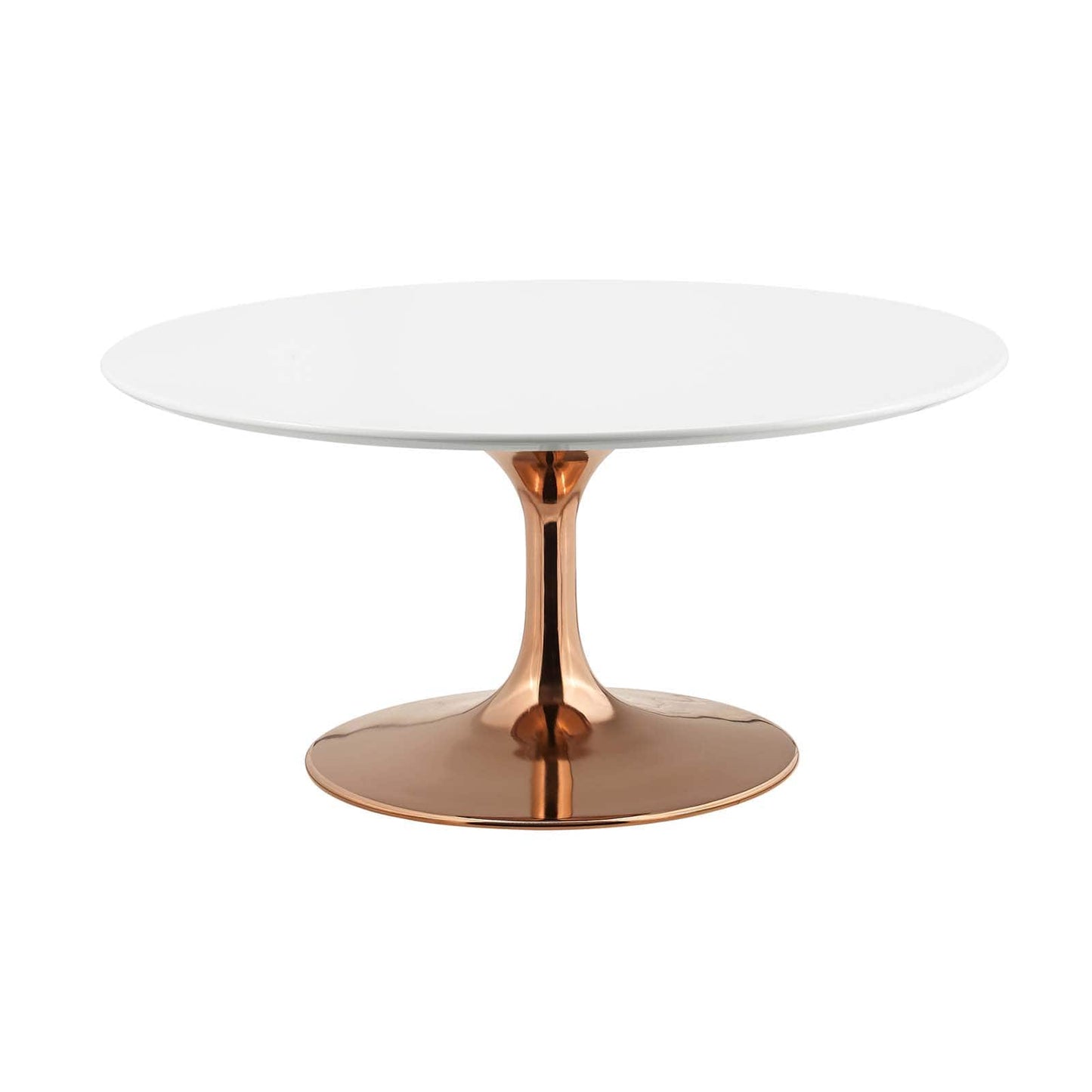 Modway Lippa 36" Coffee Table Rose White | Coffee Tables | Modishstore-2