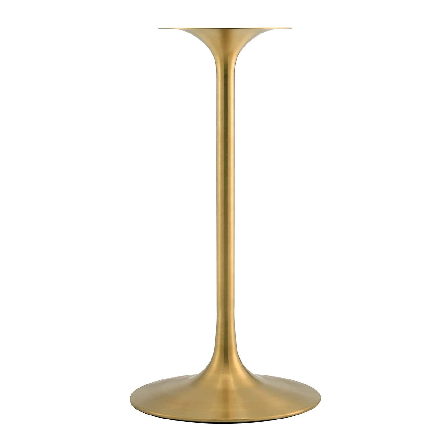 Modway Lippa 28" Bar Table Gold White - EEI-3264