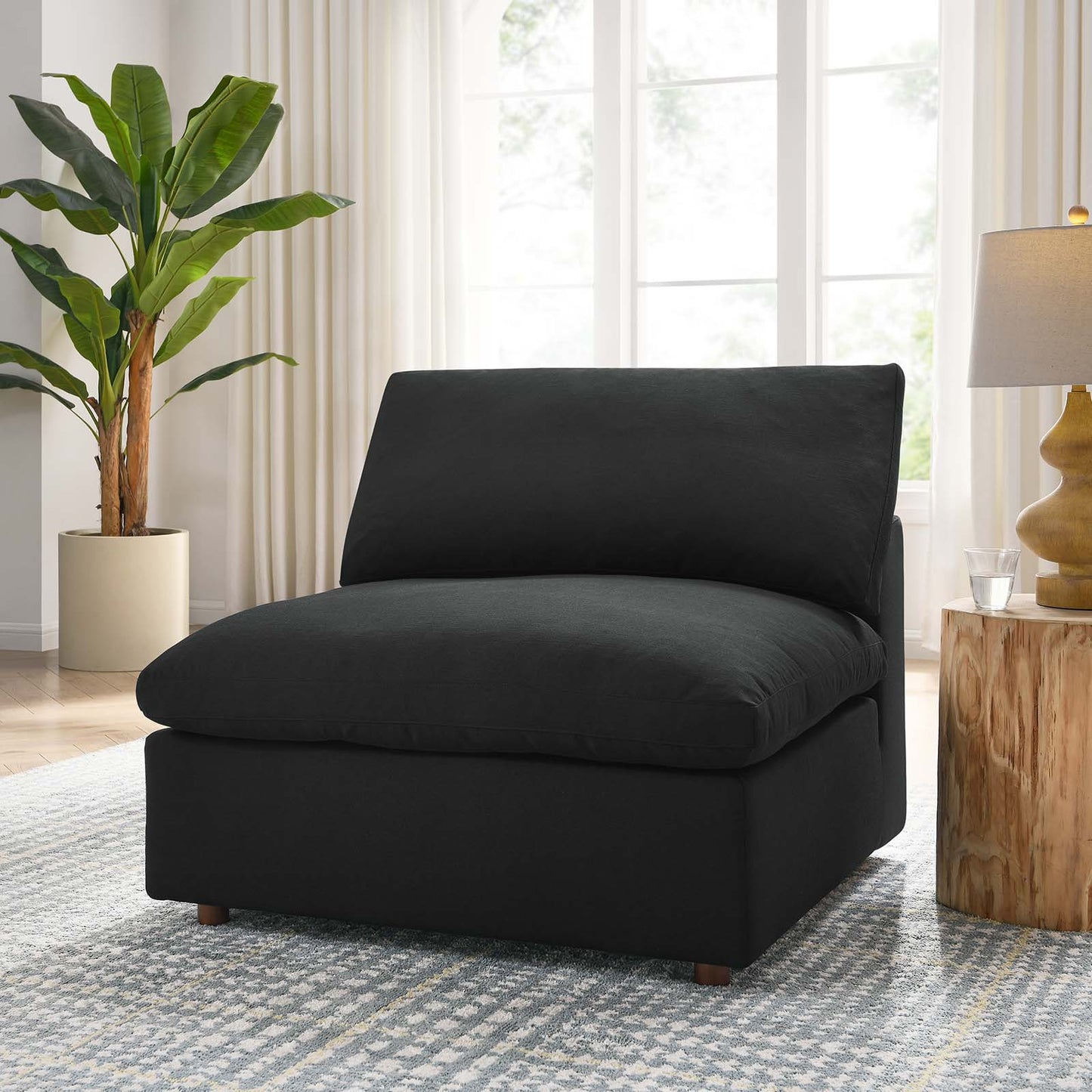 Modway Commix Down Filled Overstuffed Armless Chair | Sofas | 