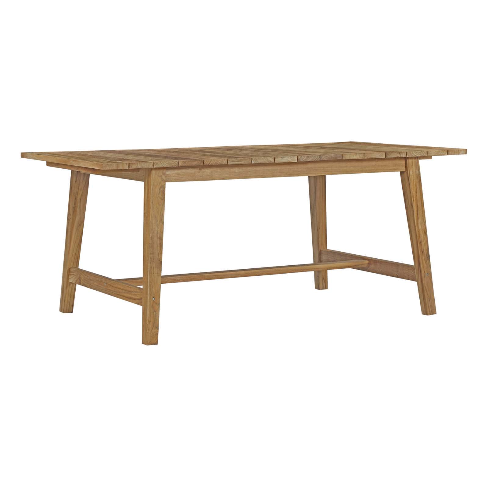 Modway Marina 7 Piece Outdoor Patio Teak Outdoor Dining Set-EEI-3298 | Outdoor Dining Set | Modishstore-6
