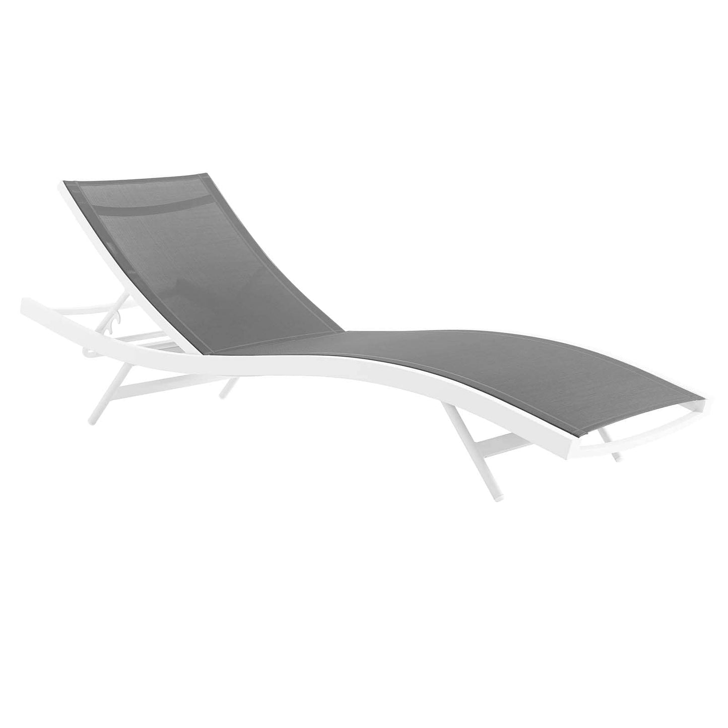 Modway Glimpse Outdoor Patio Mesh Chaise Lounge Chair | Outdoor Recliners & Lounge Chairs | 