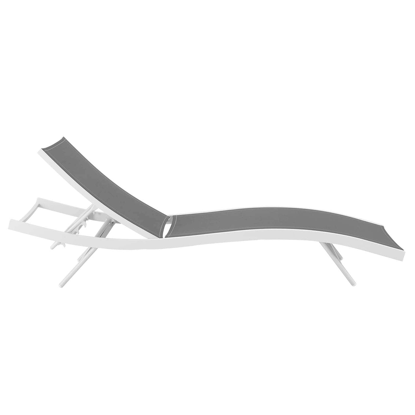 Modway Glimpse Outdoor Patio Mesh Chaise Lounge Chair | Outdoor Recliners & Lounge Chairs | 