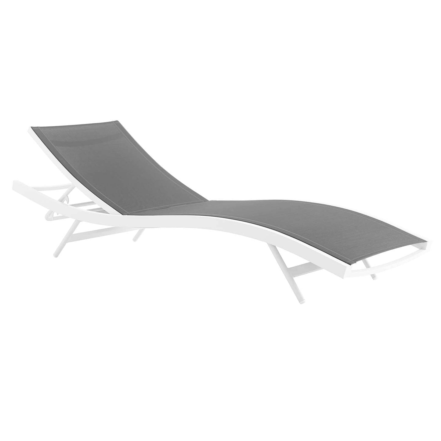 Modway Glimpse Outdoor Patio Mesh Chaise Lounge Chair | Outdoor Recliners & Lounge Chairs | 