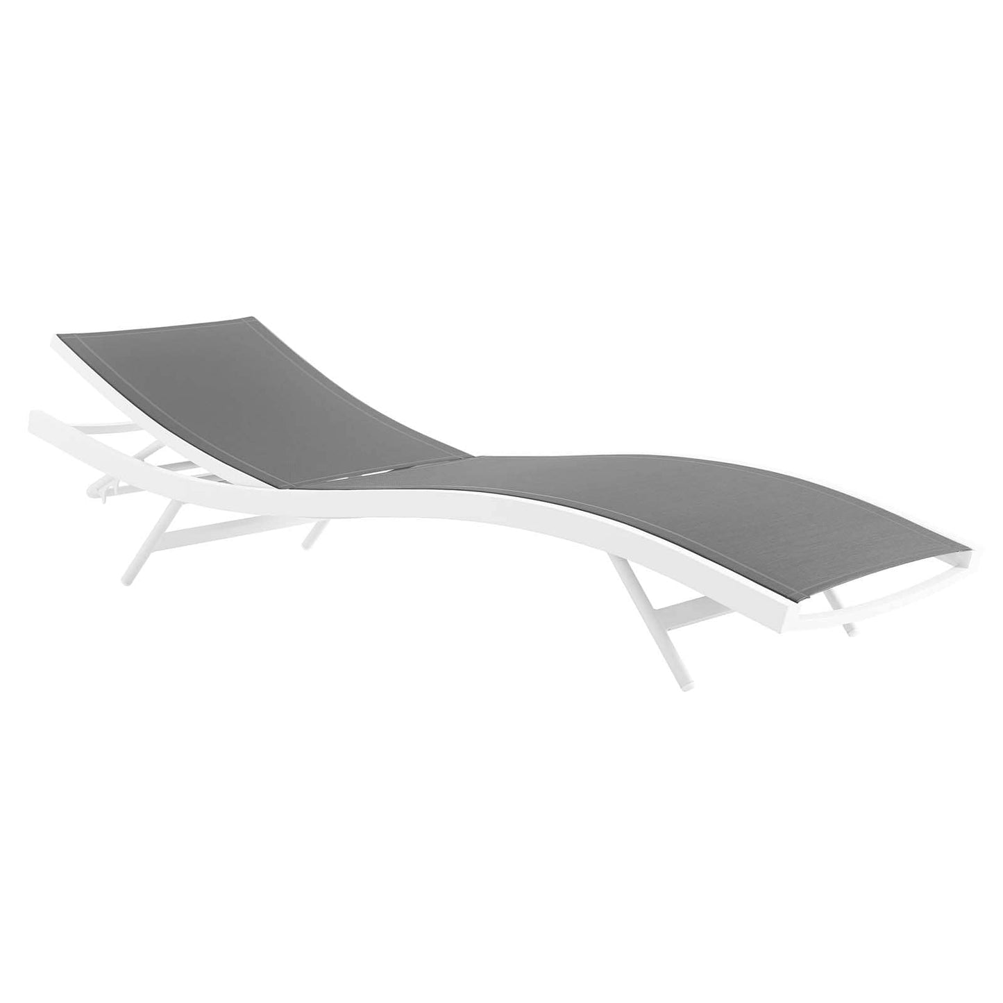 Modway Glimpse Outdoor Patio Mesh Chaise Lounge Chair | Outdoor Recliners & Lounge Chairs | 