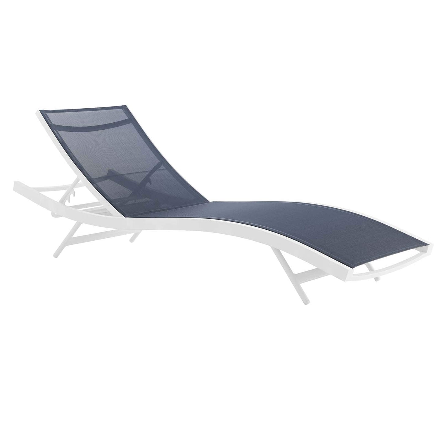Modway Glimpse Outdoor Patio Mesh Chaise Lounge Chair | Outdoor Recliners & Lounge Chairs | 