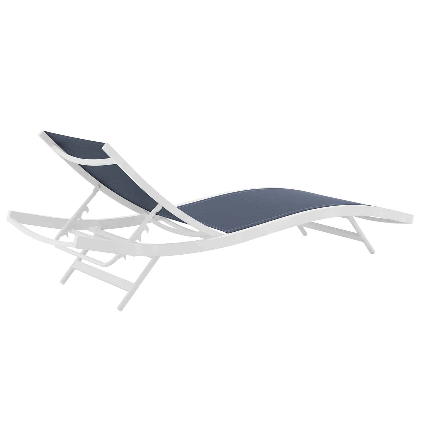 Modway Glimpse Outdoor Patio Mesh Chaise Lounge Chair | Outdoor Recliners & Lounge Chairs | 