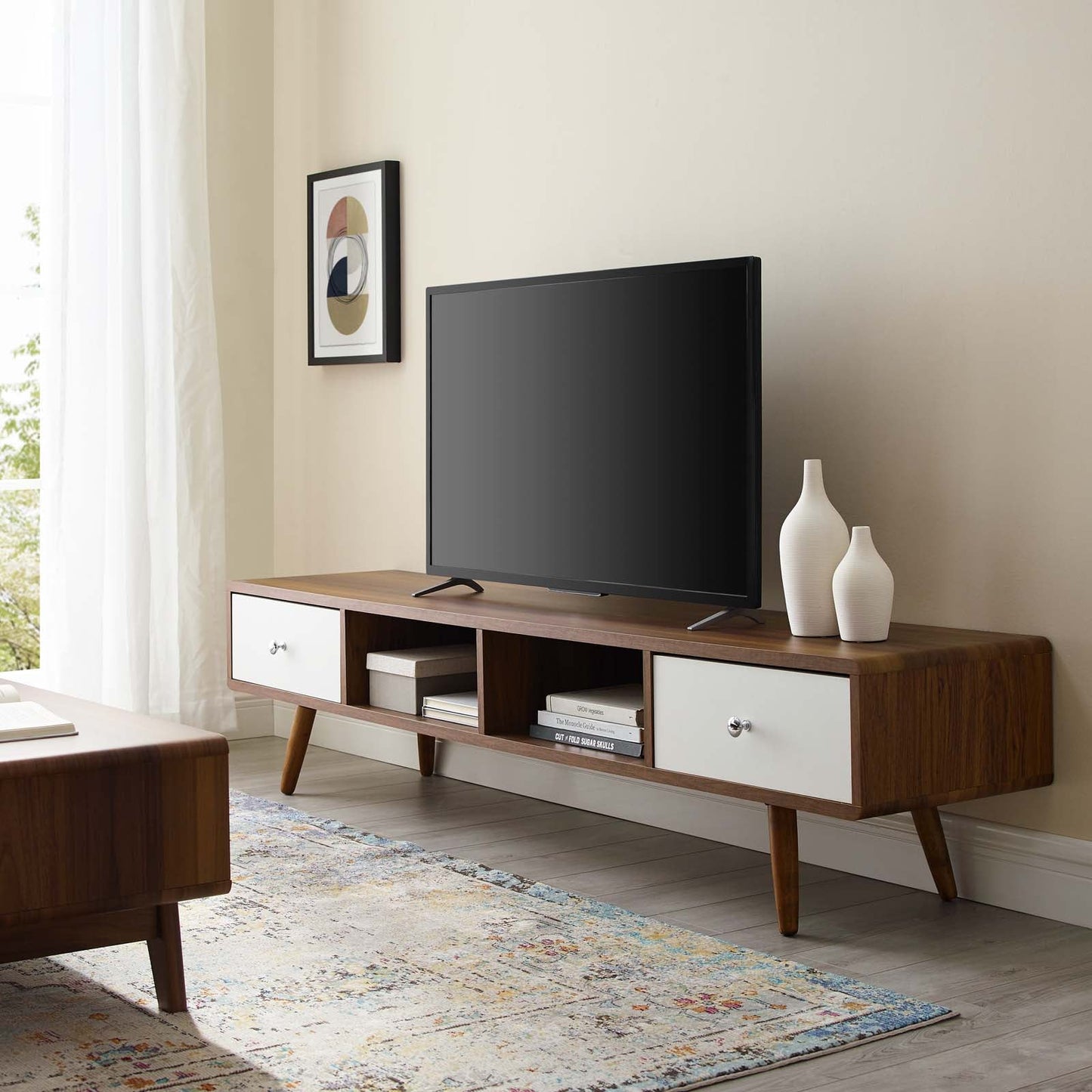Modway Transmit 70" Media Console Wood TV Stand | TV Stands | Modishstore