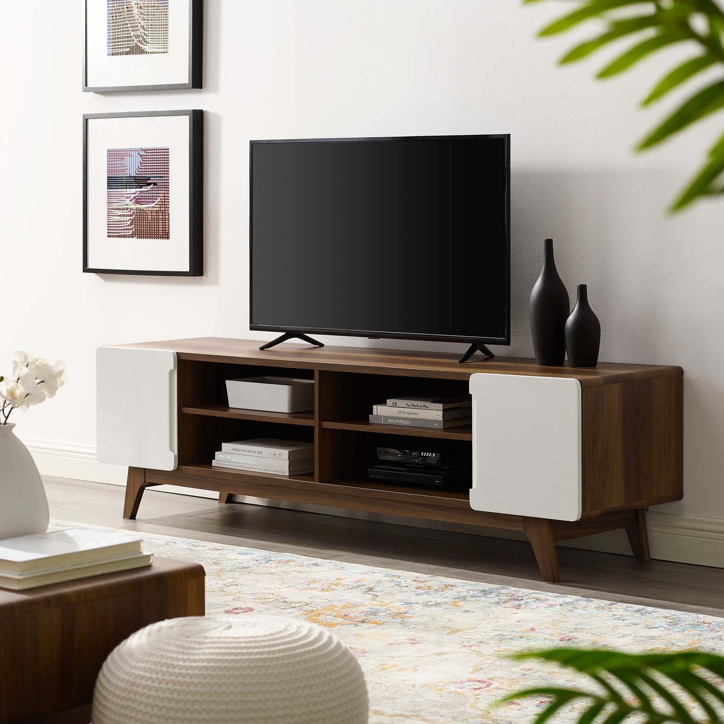 Modway Tread 70" Media Console TV Stand | TV Stands | Modishstore-8