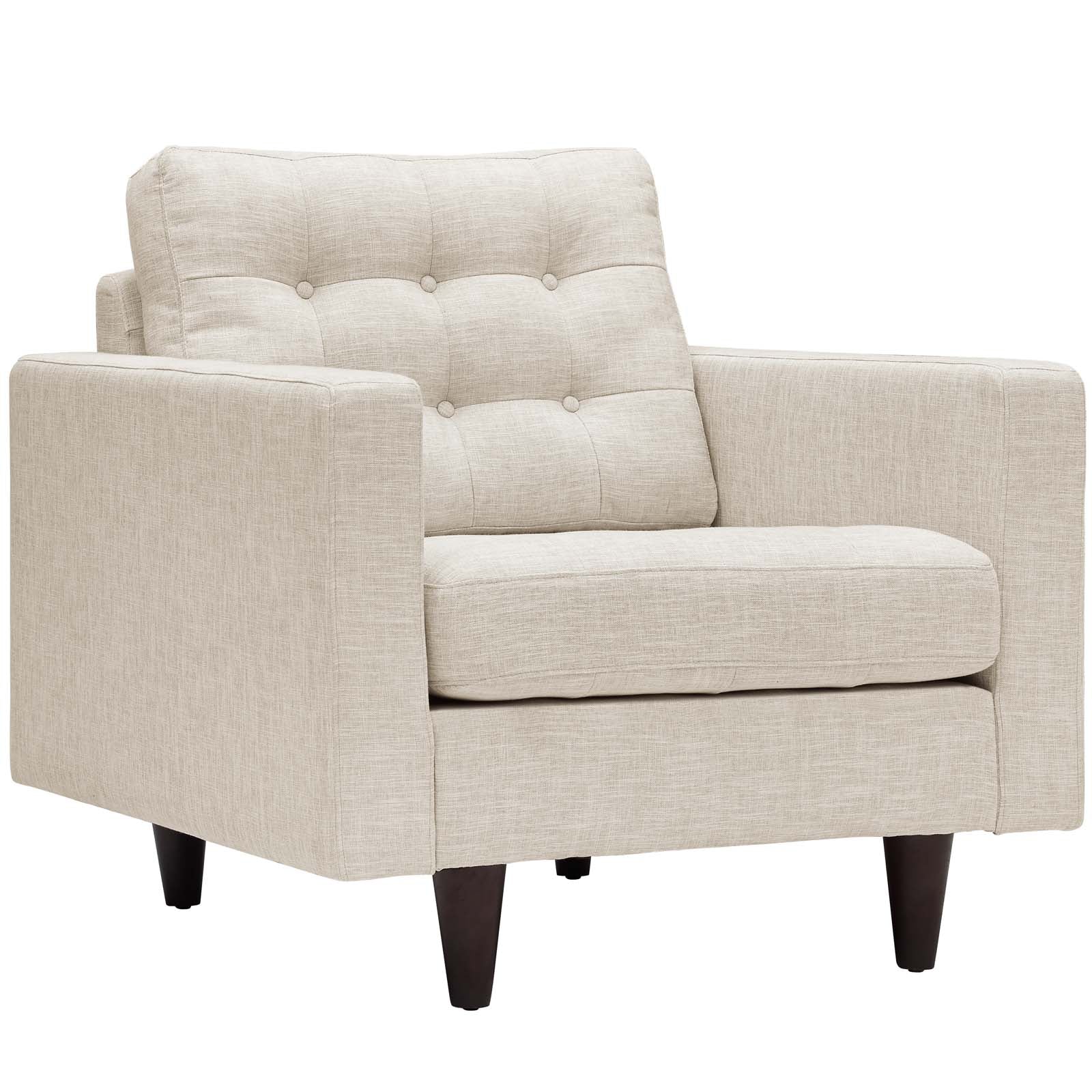 Modway Empress Sofa, Loveseat and Armchair Set of 3 | Sofas | 