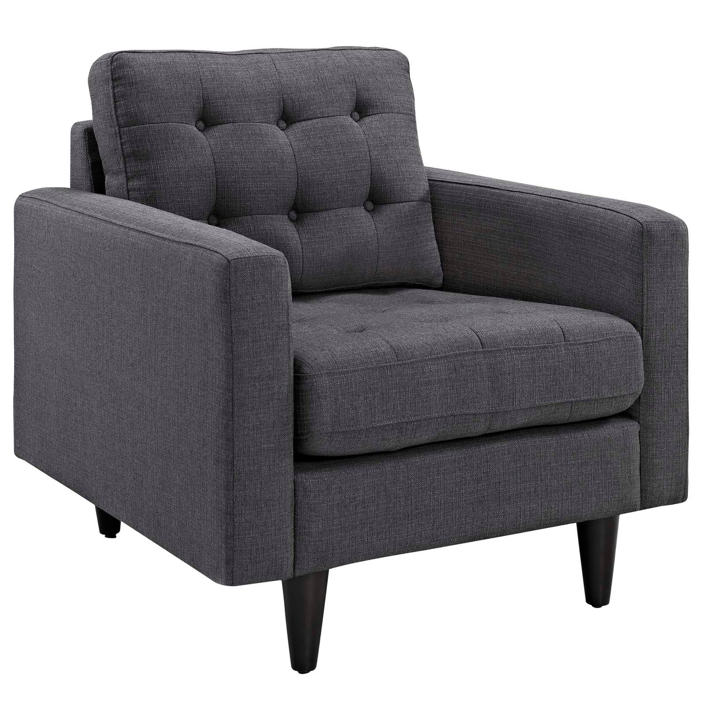 Modway Empress Sofa, Loveseat and Armchair Set of 3 | Sofas | 
