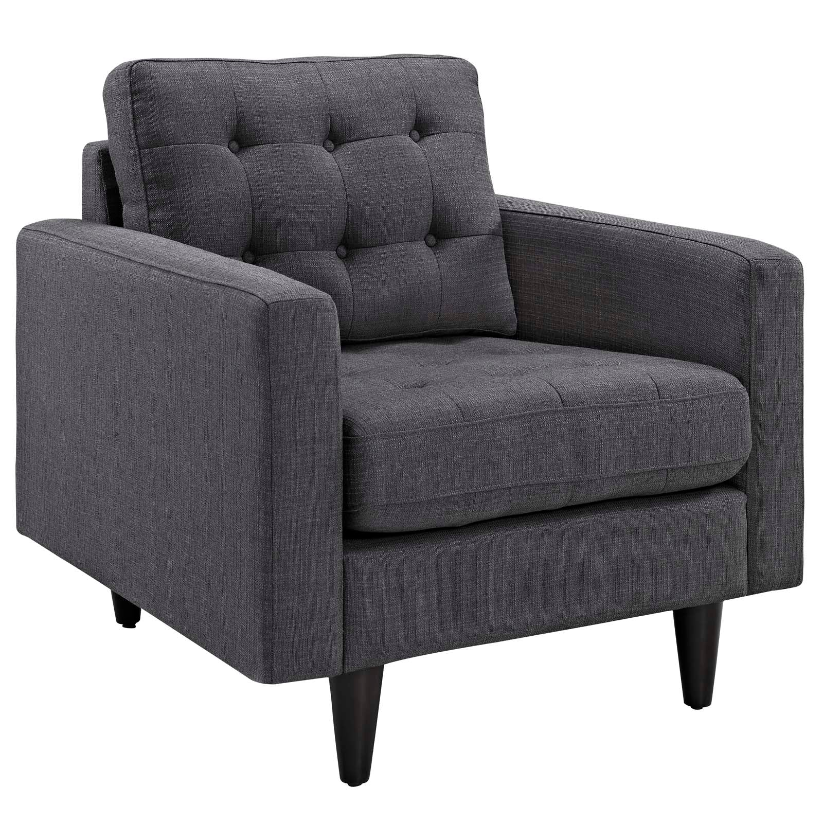 Modway Empress Sofa, Loveseat and Armchair Set of 3 | Sofas | 