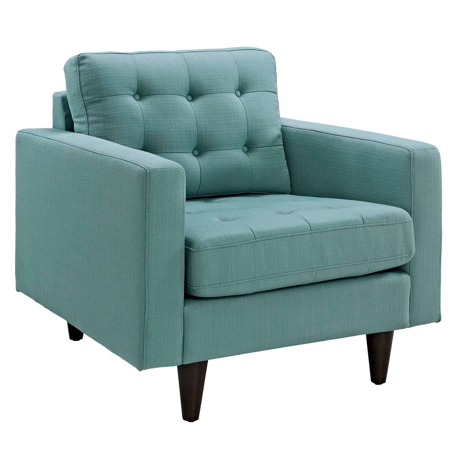 Modway Empress Sofa, Loveseat and Armchair Set of 3 | Sofas | 