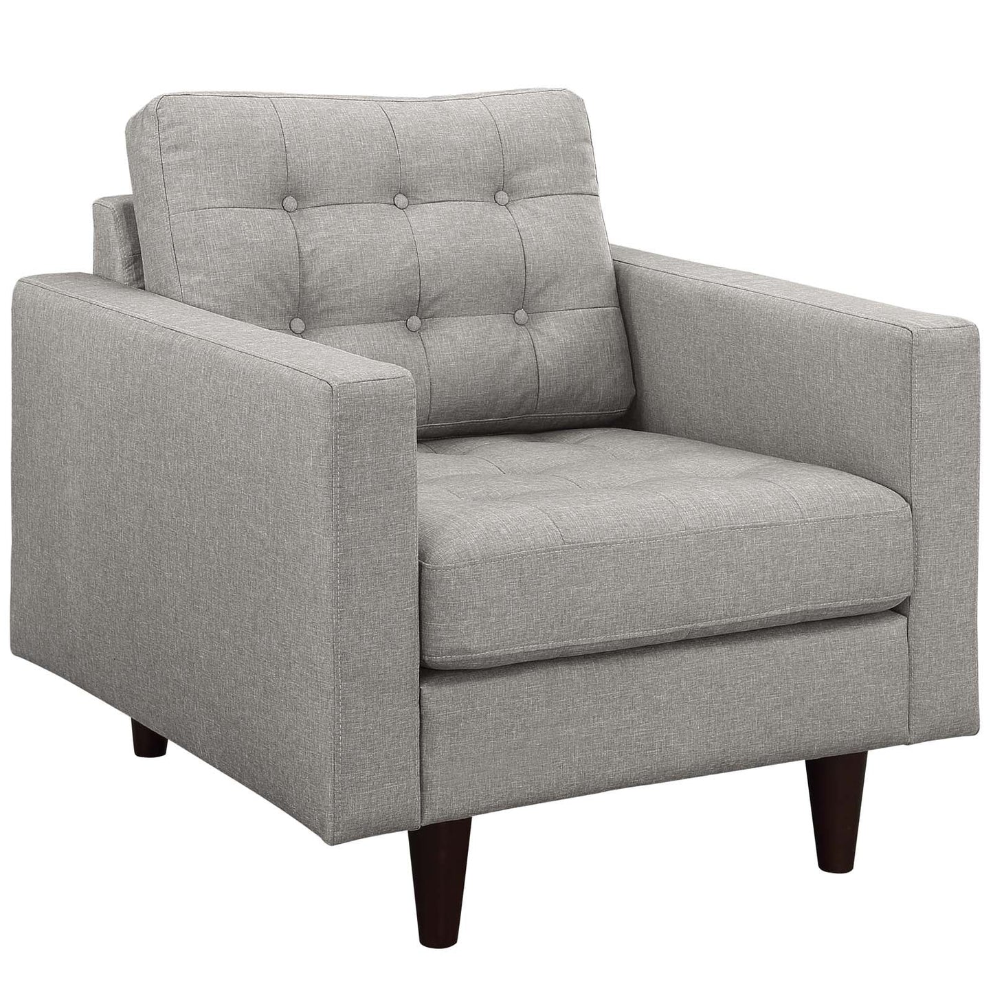 Modway Empress Sofa, Loveseat and Armchair Set of 3 | Sofas | 