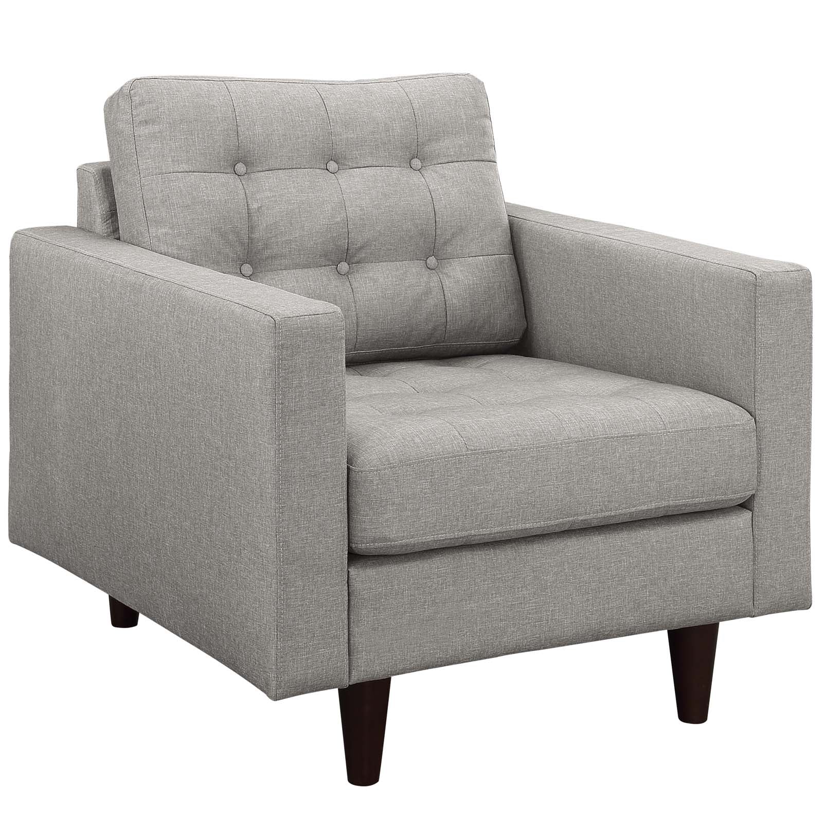 Modway Empress Sofa, Loveseat and Armchair Set of 3 | Sofas | 