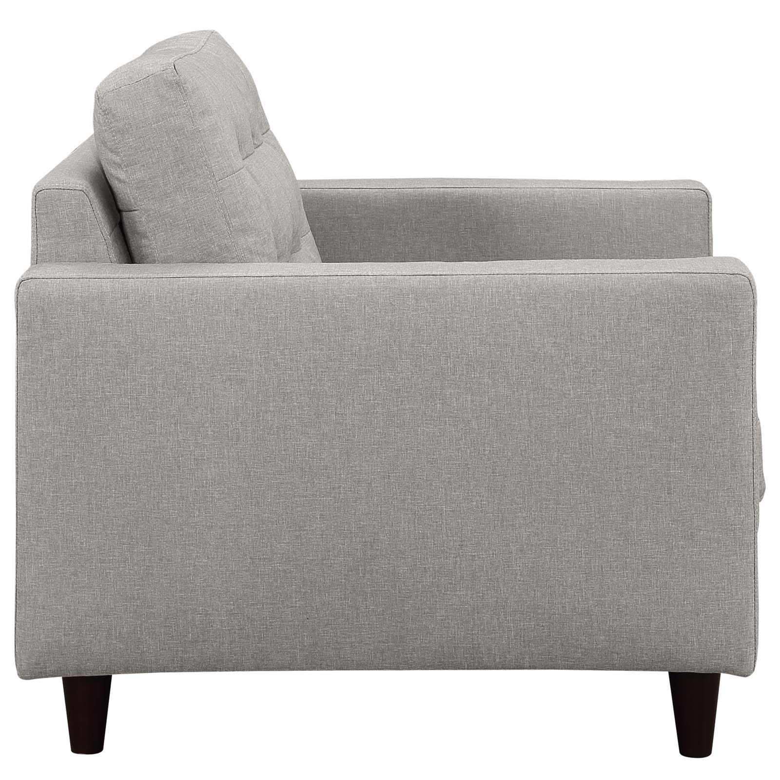 Modway Empress Sofa, Loveseat and Armchair Set of 3 | Sofas | 
