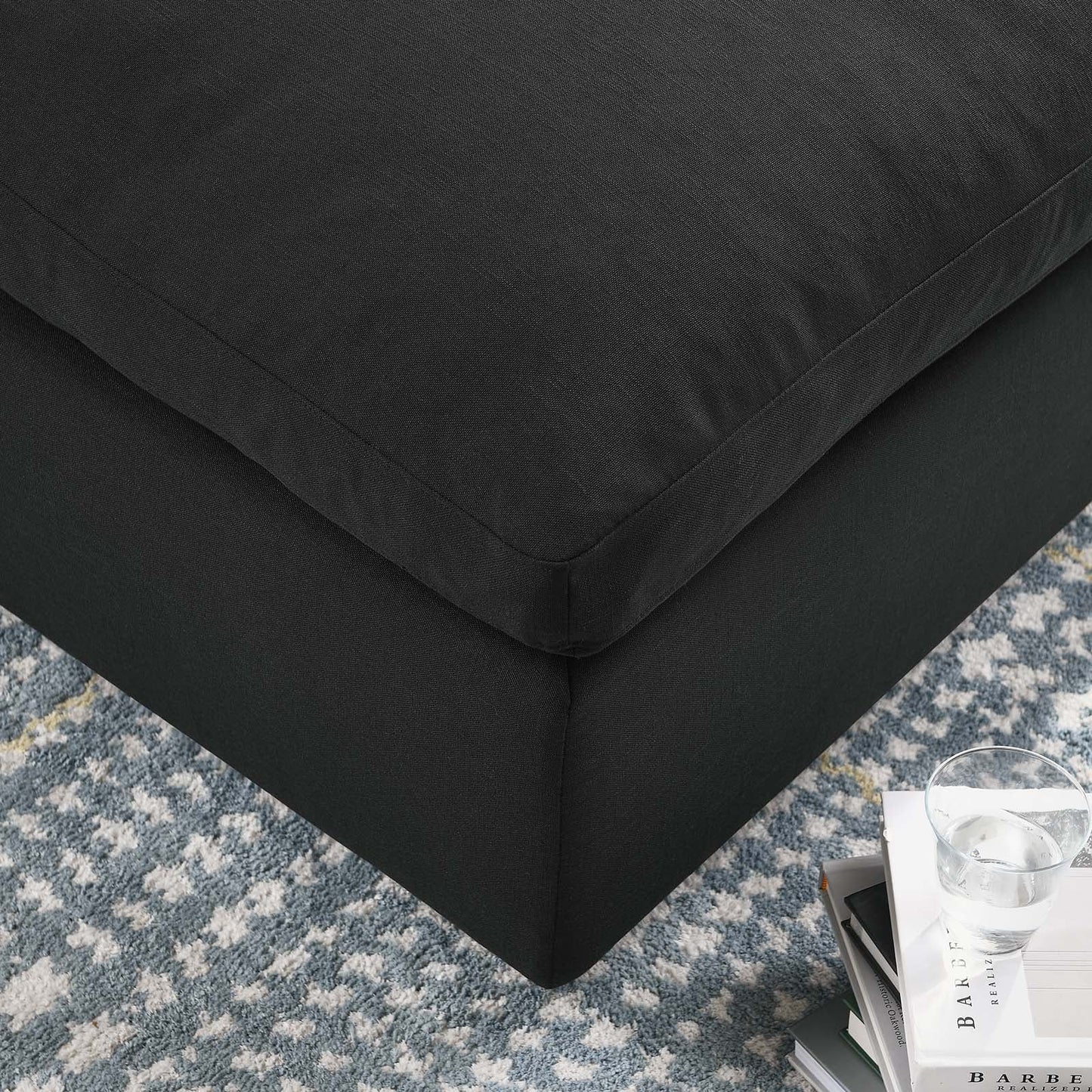 Modway Commix Down Filled Overstuffed Ottoman | Ottomans | 