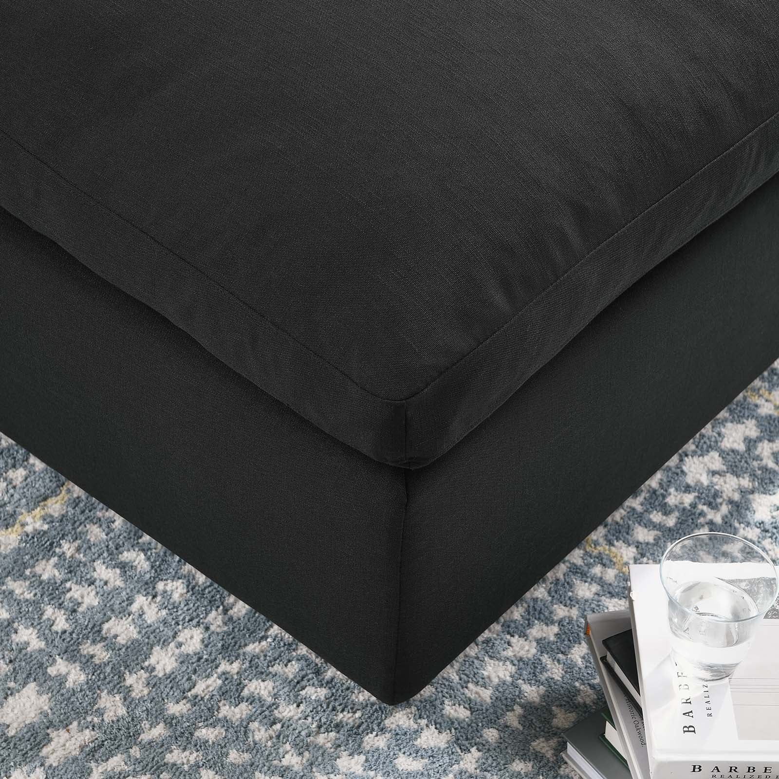 Modway Commix Down Filled Overstuffed Ottoman | Ottomans | 