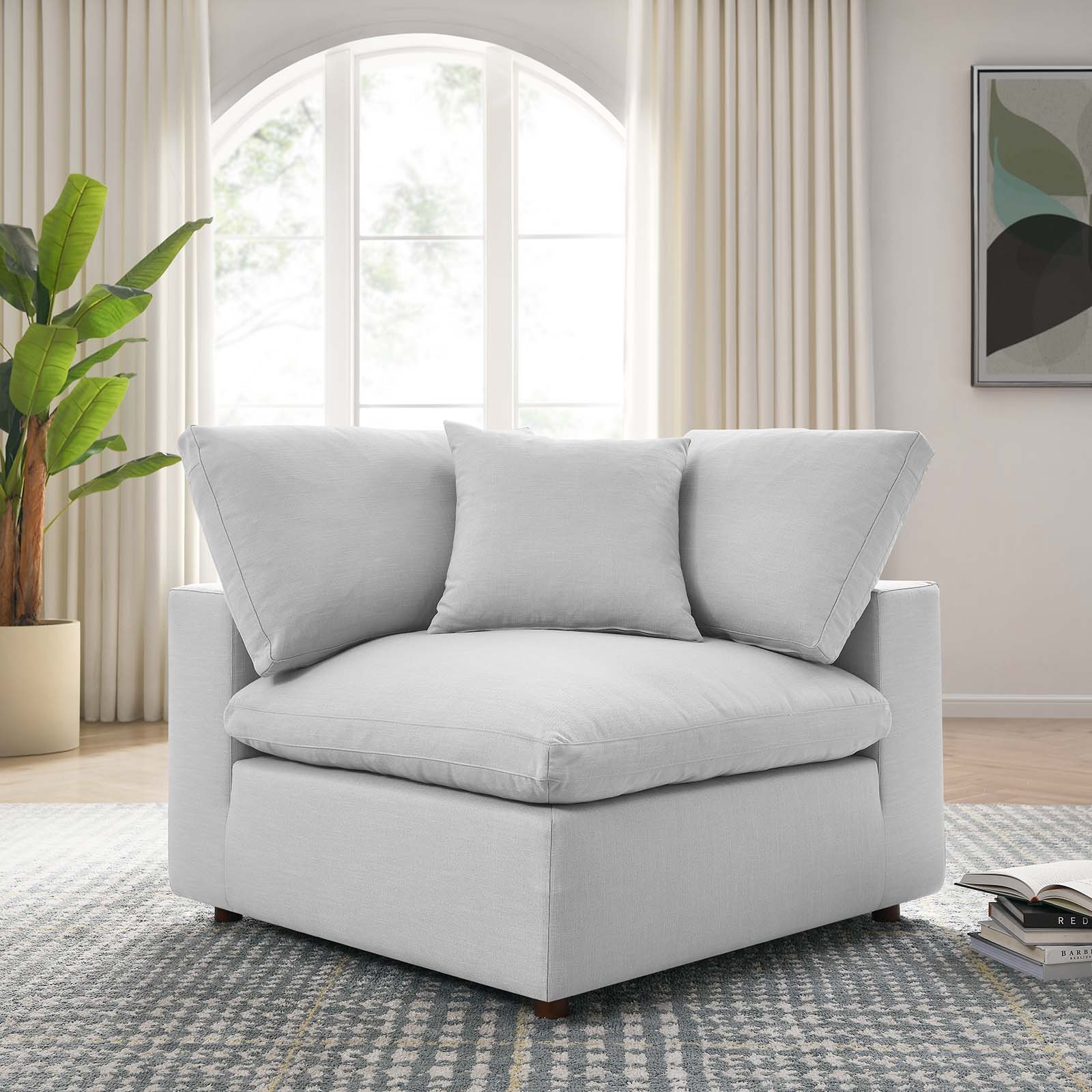 Modway Commix Down Filled Overstuffed Corner Chair | Sofas | 