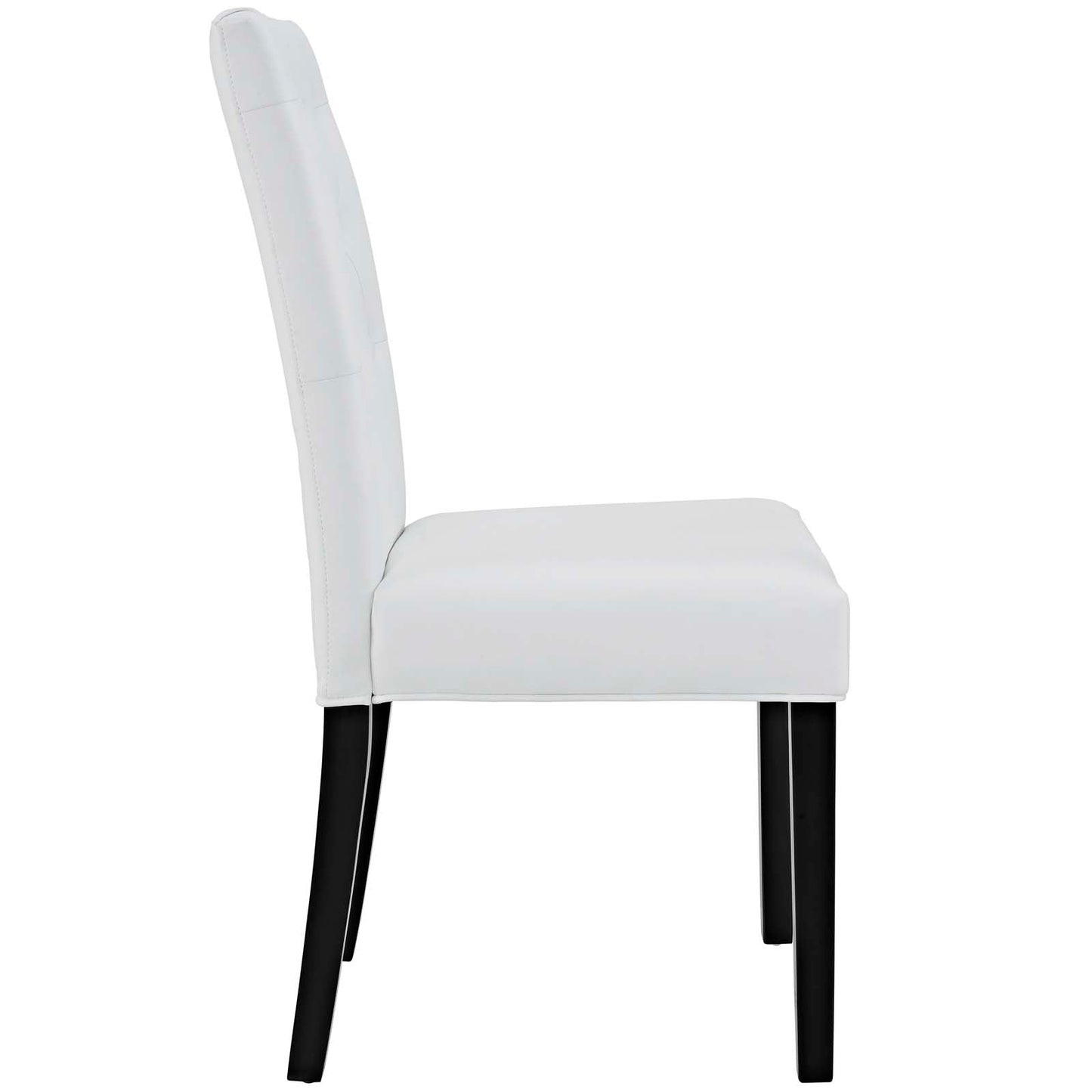 Modway Confer Dining Side Chair Vinyl Set of 4 | Dining Chairs | 