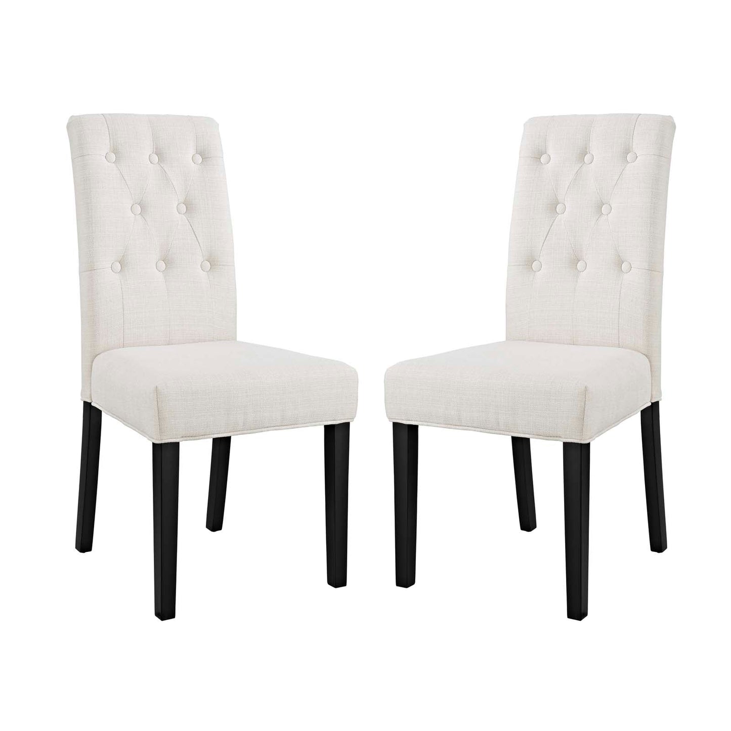 Modway Confer Dining Side Chair Fabric Set of 2 | Dining Chairs | 