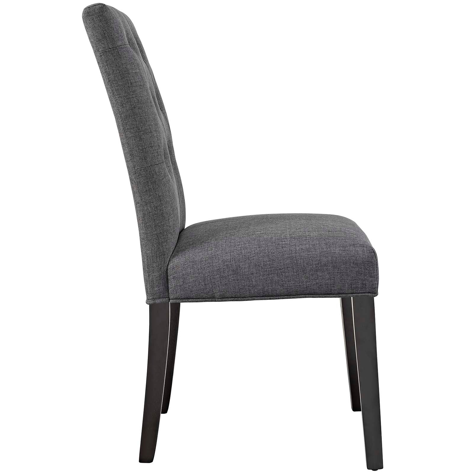Modway Confer Dining Side Chair Fabric Set of 4 | Dining Chairs | 