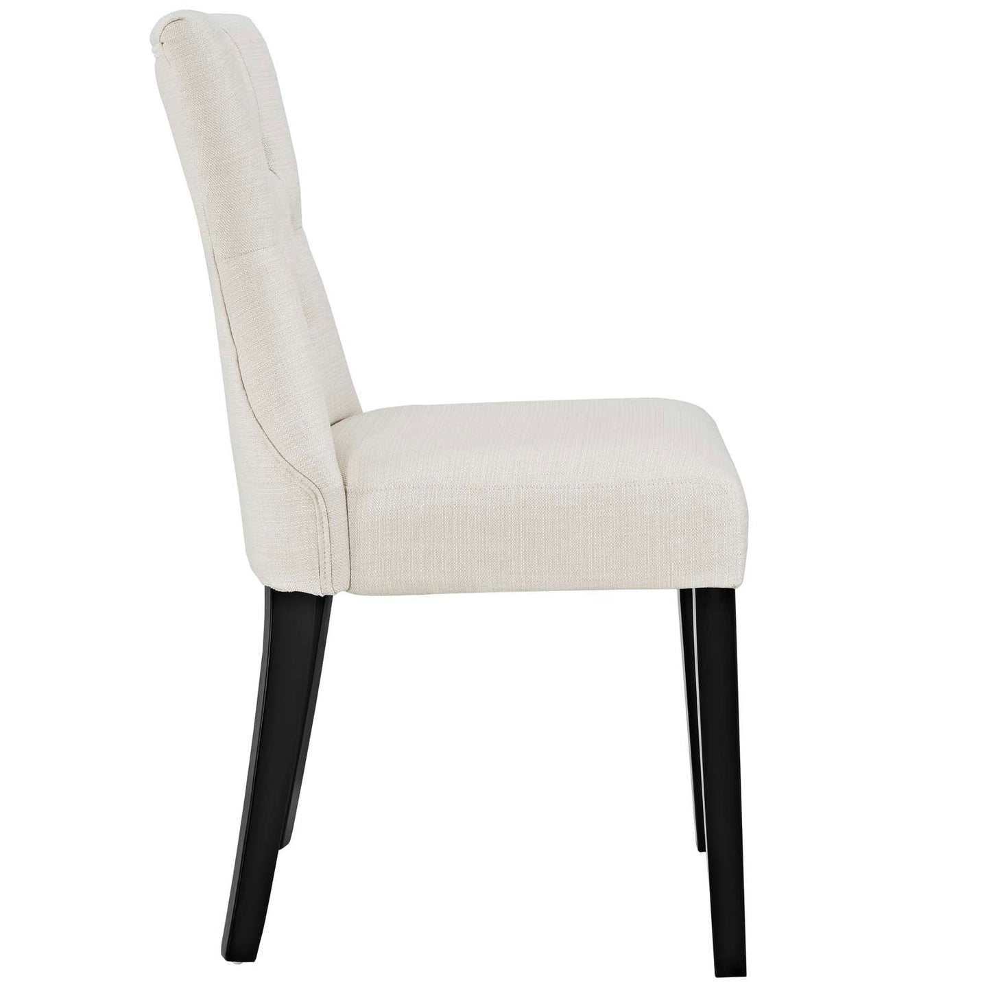 Modway Silhouette Dining Side Chairs Upholstered Fabric Set of 4 | Dining Chairs | Modishstore-3