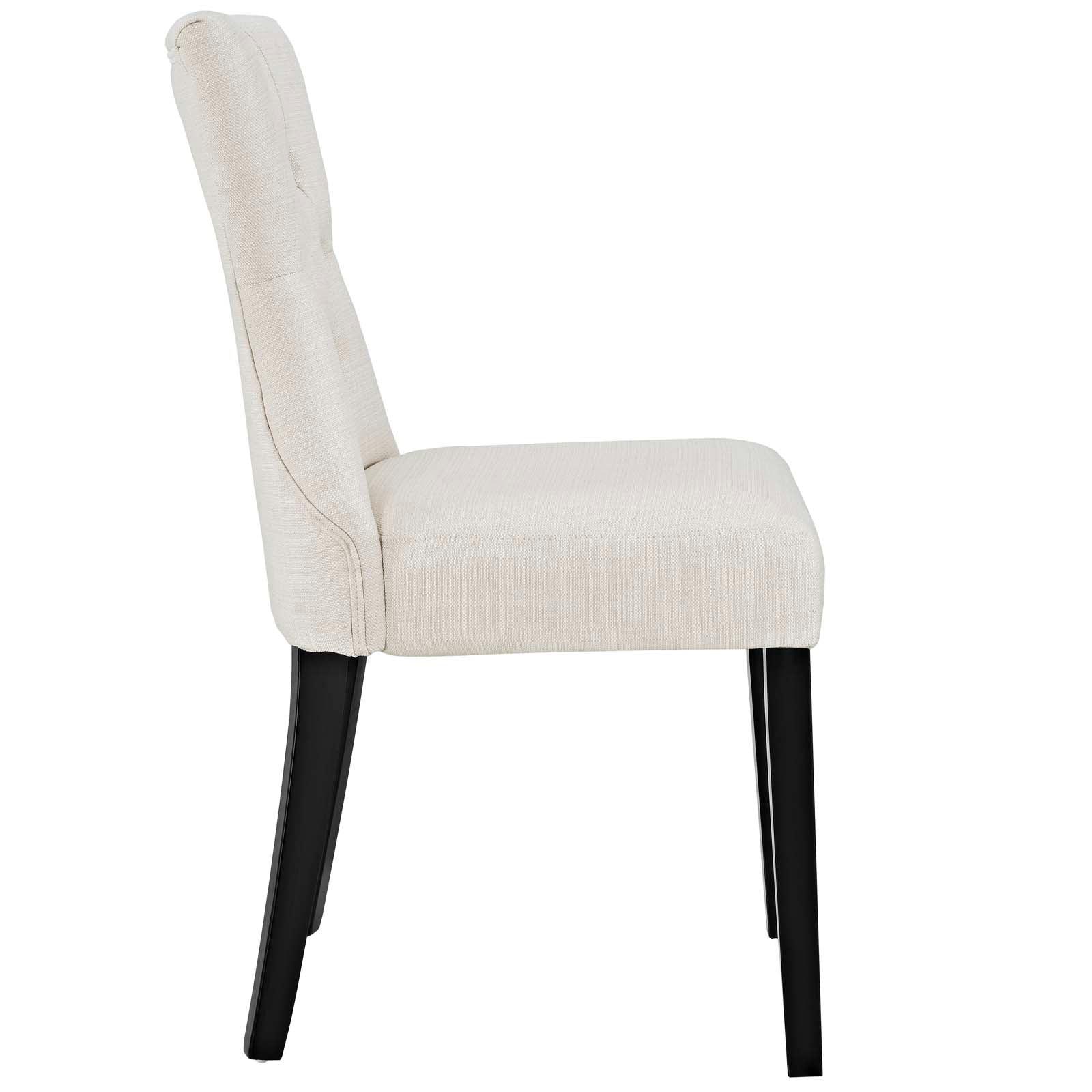 Modway Silhouette Dining Side Chairs Upholstered Fabric Set of 4 | Dining Chairs | Modishstore-3