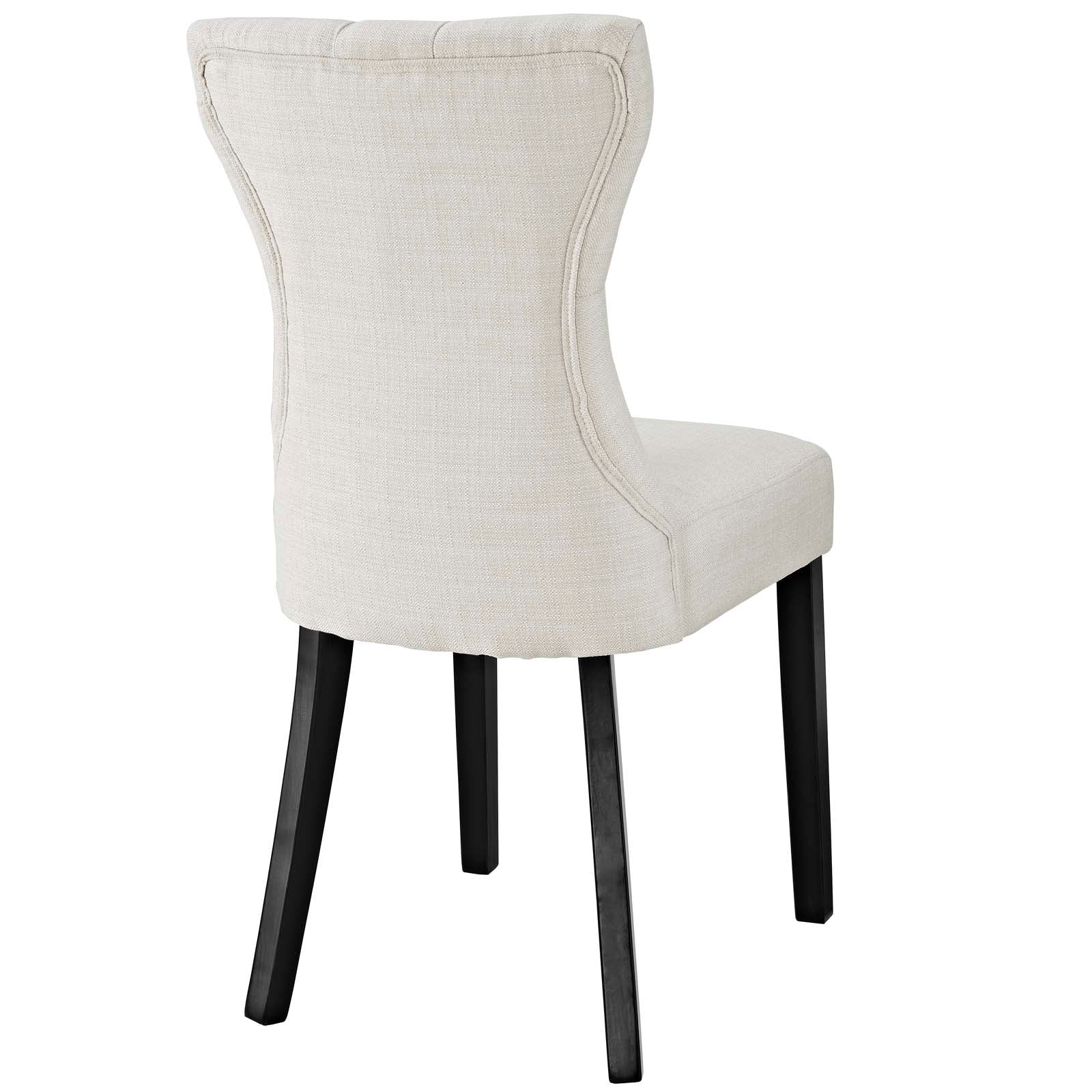 Modway Silhouette Dining Side Chairs Upholstered Fabric Set of 4 | Dining Chairs | Modishstore-2