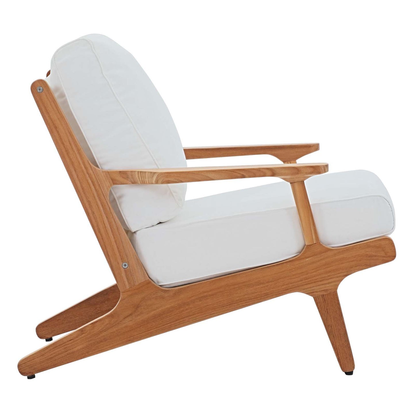 Modway Saratoga 5 Piece Outdoor Patio Teak Set
