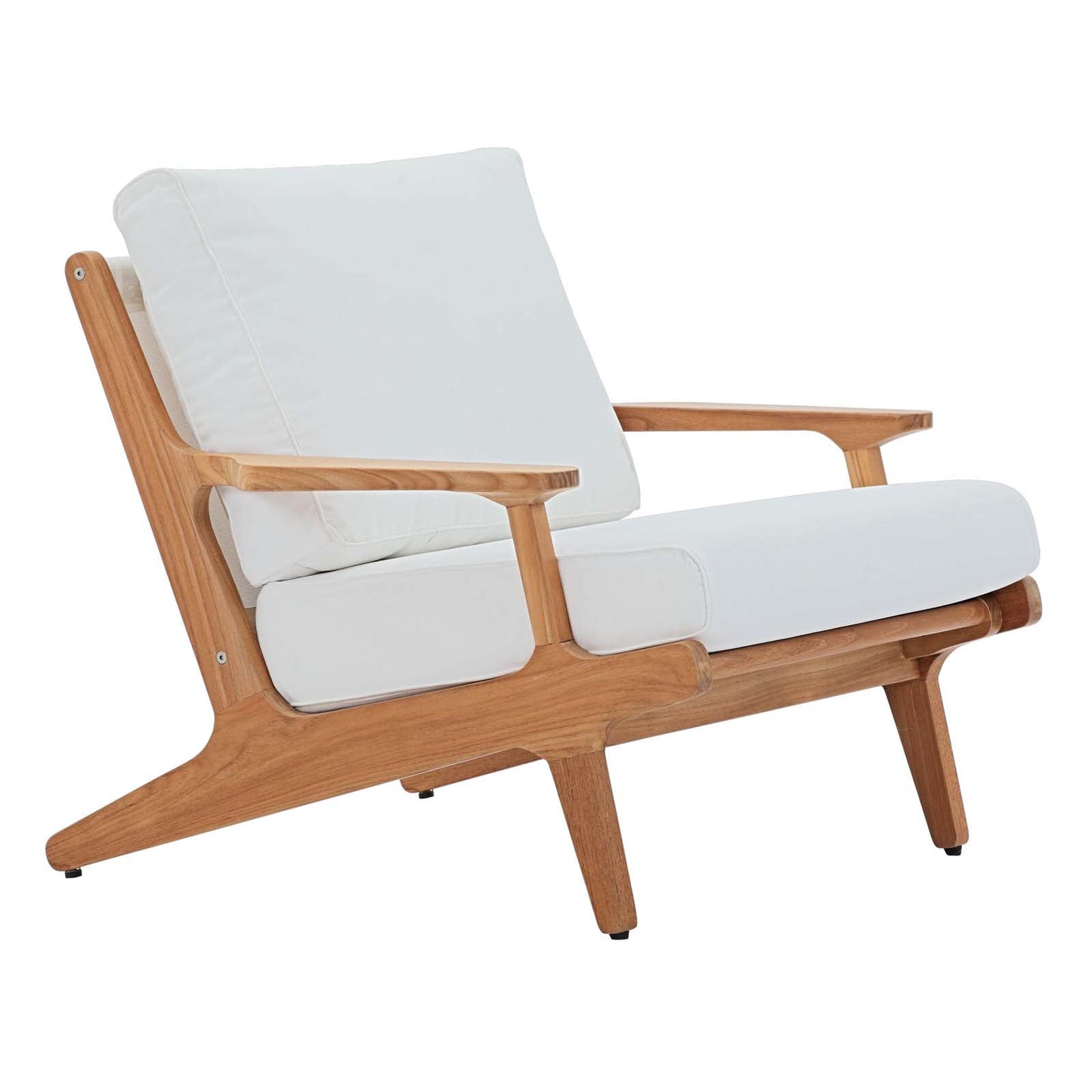 Saratoga 3 Piece Outdoor Patio Teak Set by Modway