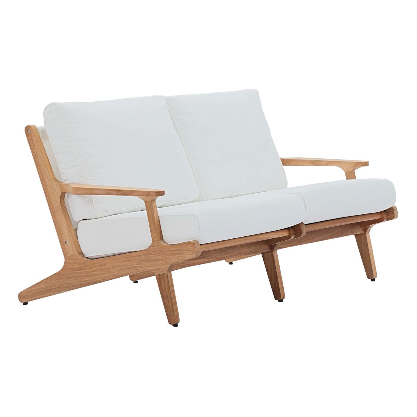 Saratoga 3 Piece Outdoor Patio Teak Set by Modway