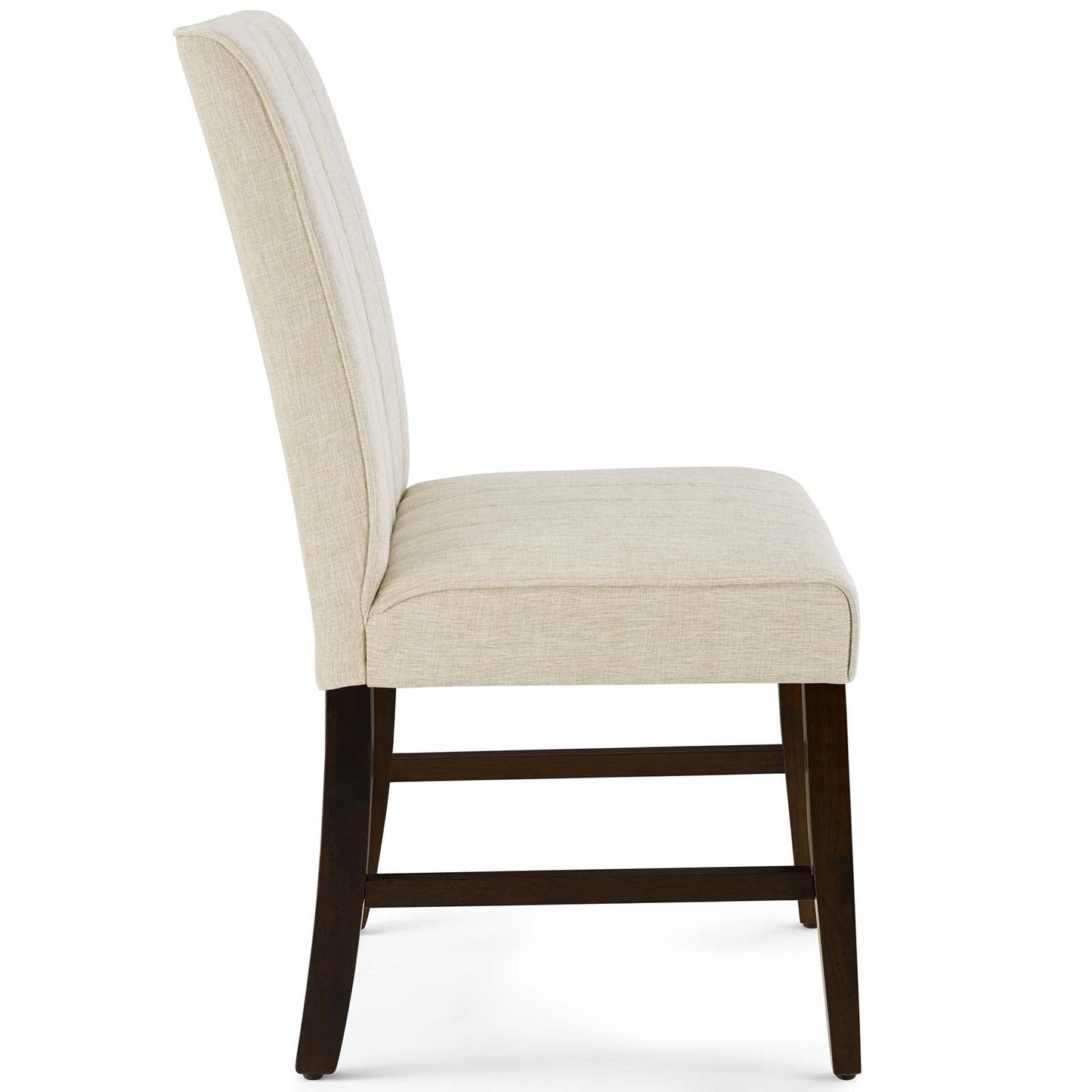 Modway Motivate Channel Tufted Upholstered Fabric Dining Chair Set of 2 | Dining Chairs | Modishstore-6
