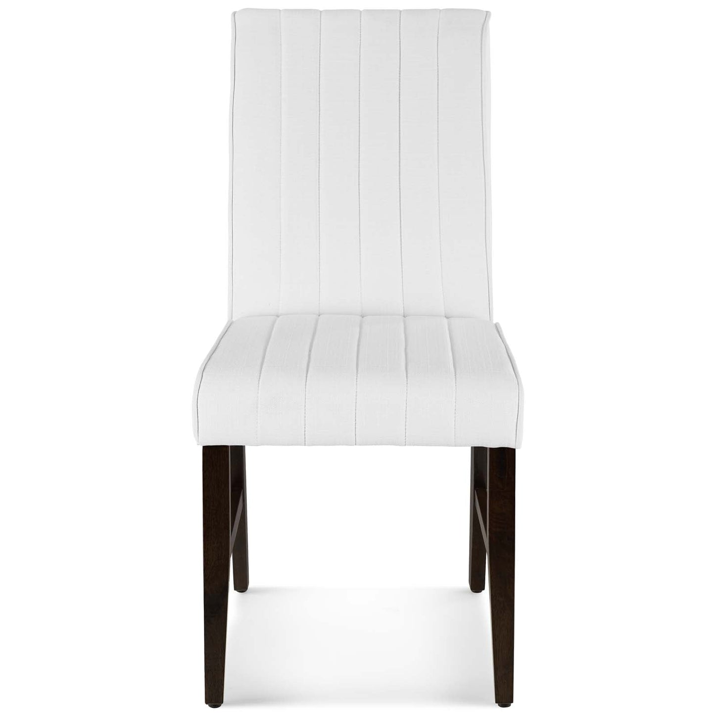Modway Motivate Channel Tufted Upholstered Fabric Dining Chair Set of 2 | Dining Chairs | Modishstore-34