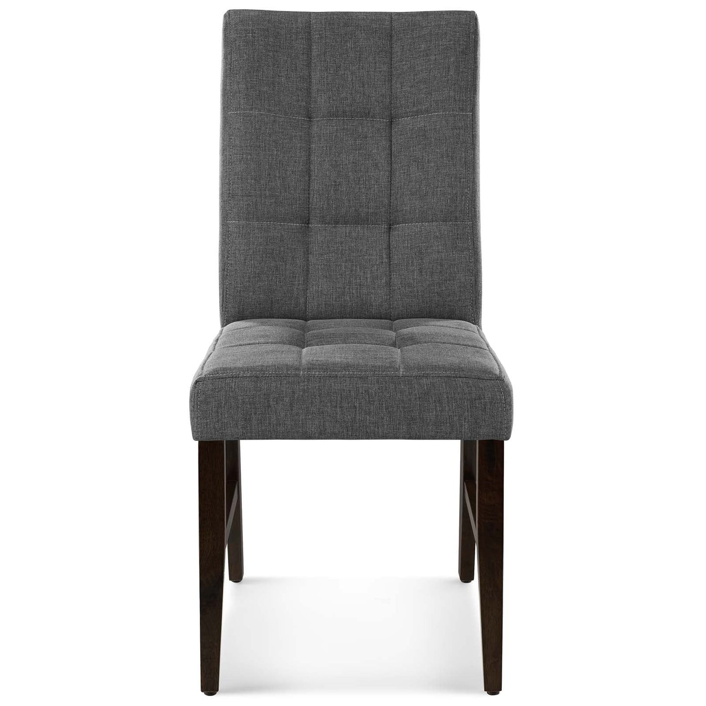 Modway Promulgate Biscuit Tufted Upholstered Fabric Dining Chair Set of 2 | Dining Chairs | Modishstore-19