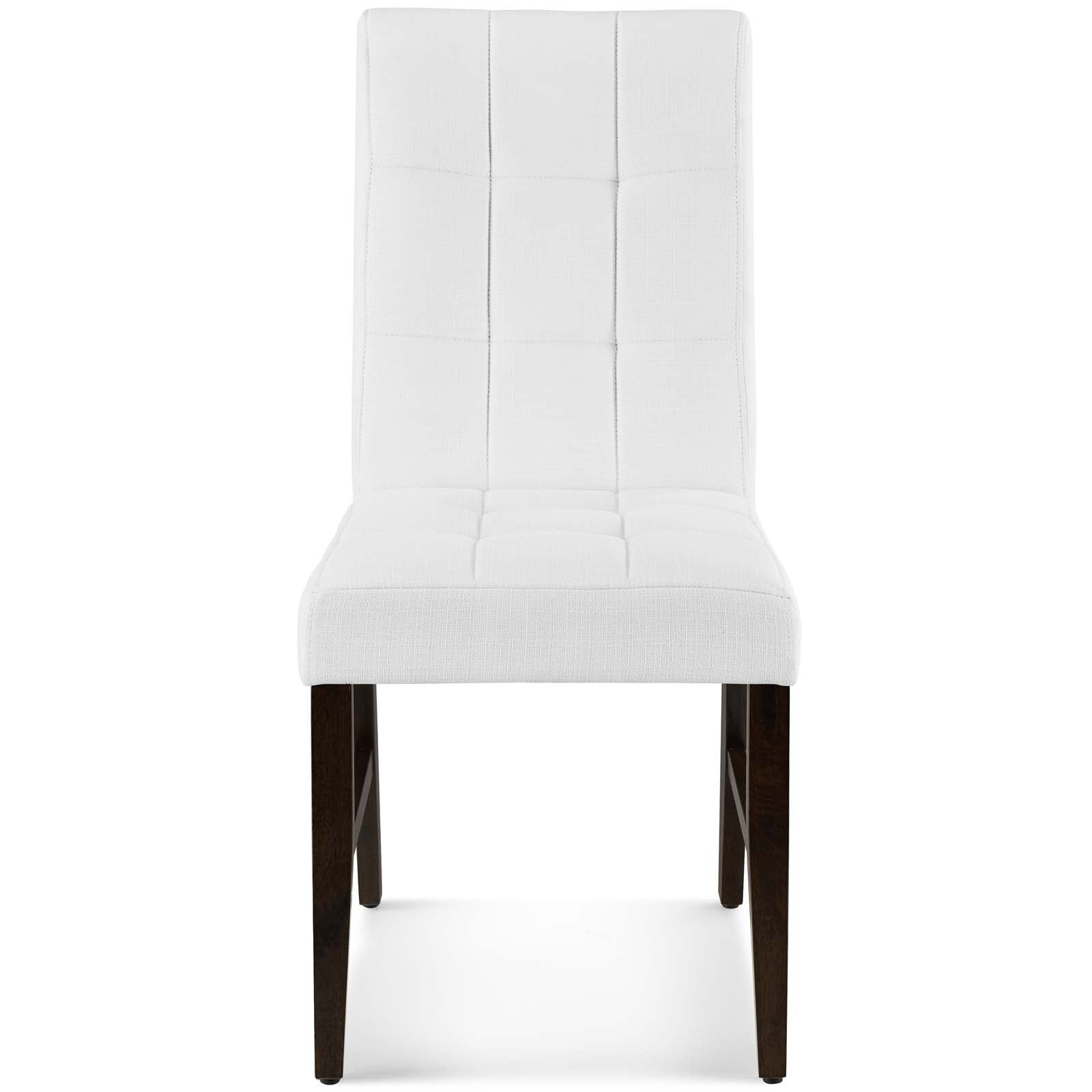 Modway Promulgate Biscuit Tufted Upholstered Fabric Dining Chair Set of 2 | Dining Chairs | Modishstore-31