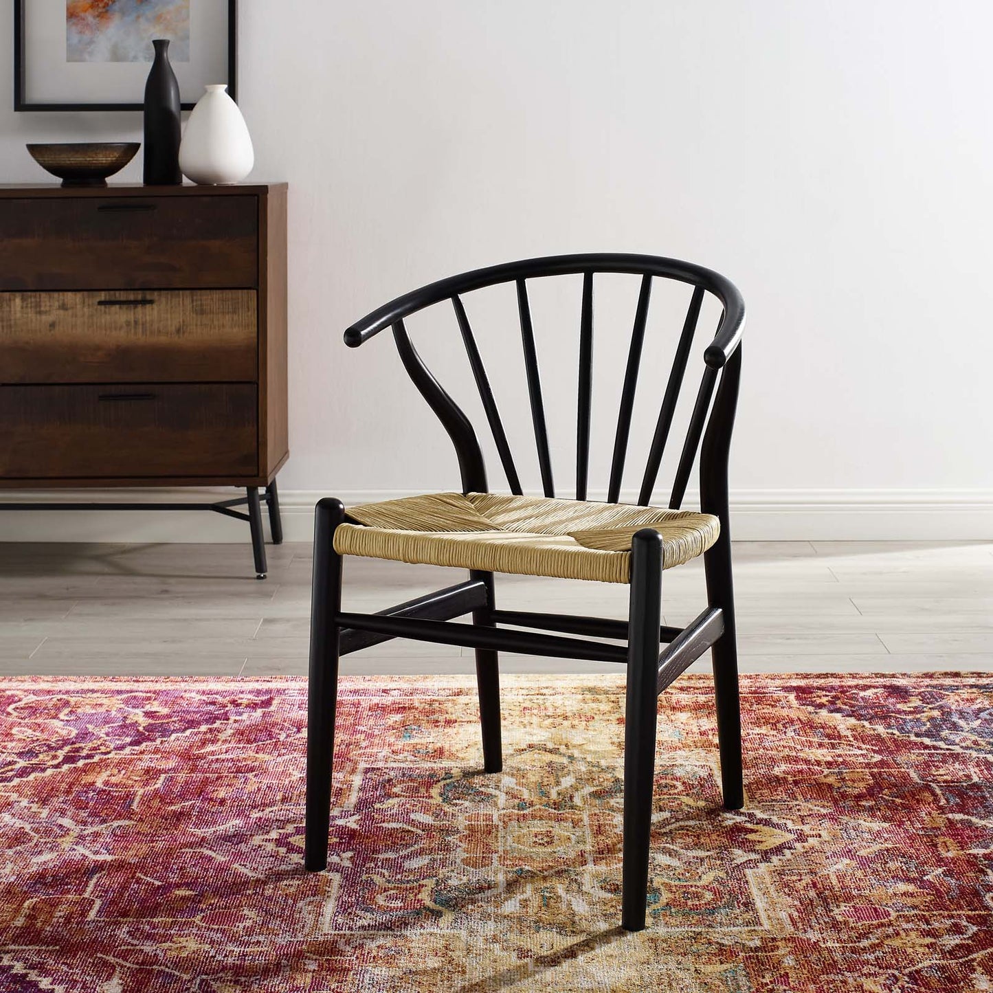 Modway Flourish Spindle Wood Dining Side Chair | Dining Chairs