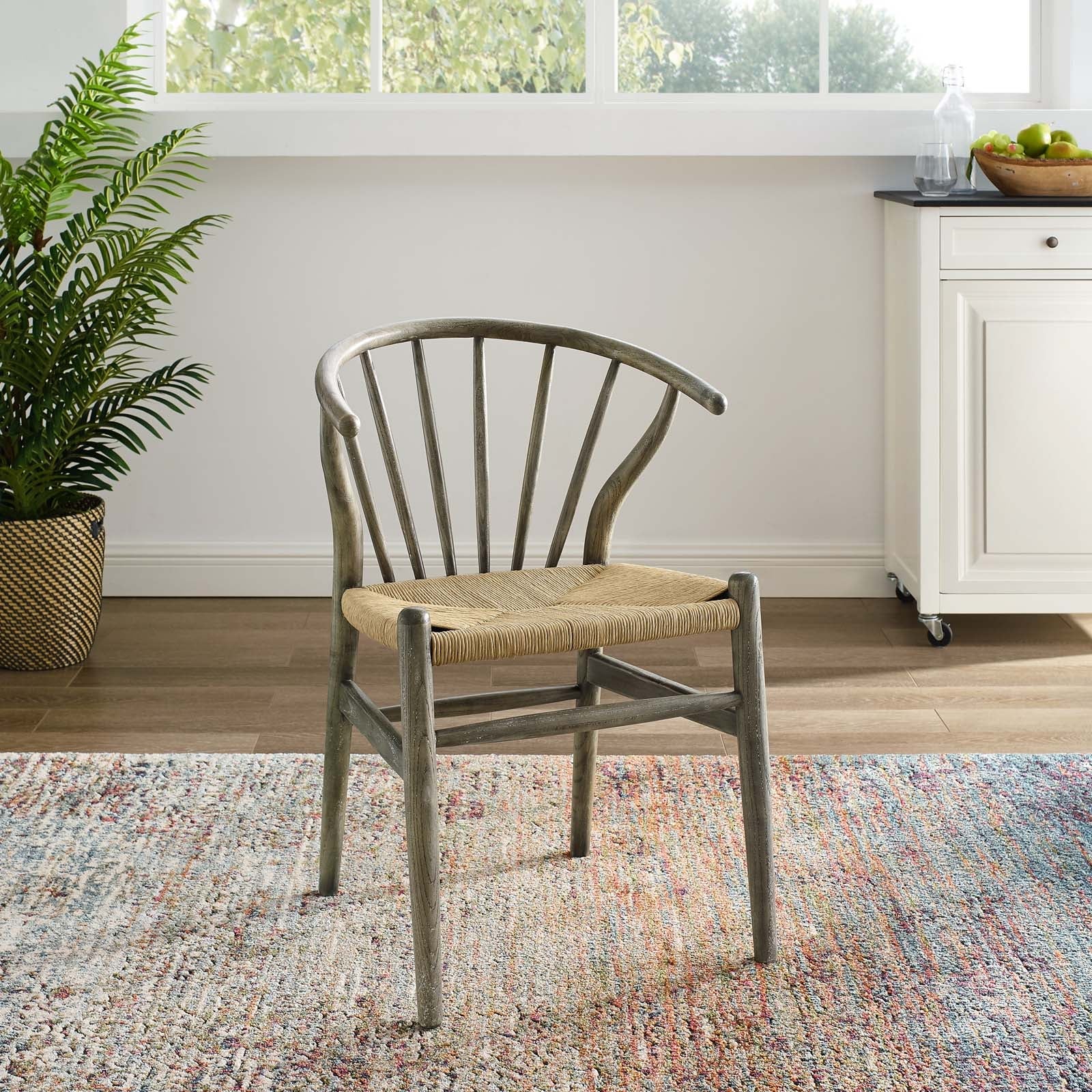 Modway Flourish Spindle Wood Dining Side Chair | Dining Chairs | 