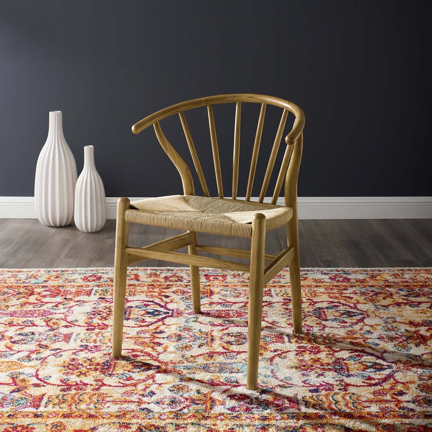 Modway Flourish Spindle Wood Dining Side Chair | Dining Chairs | 