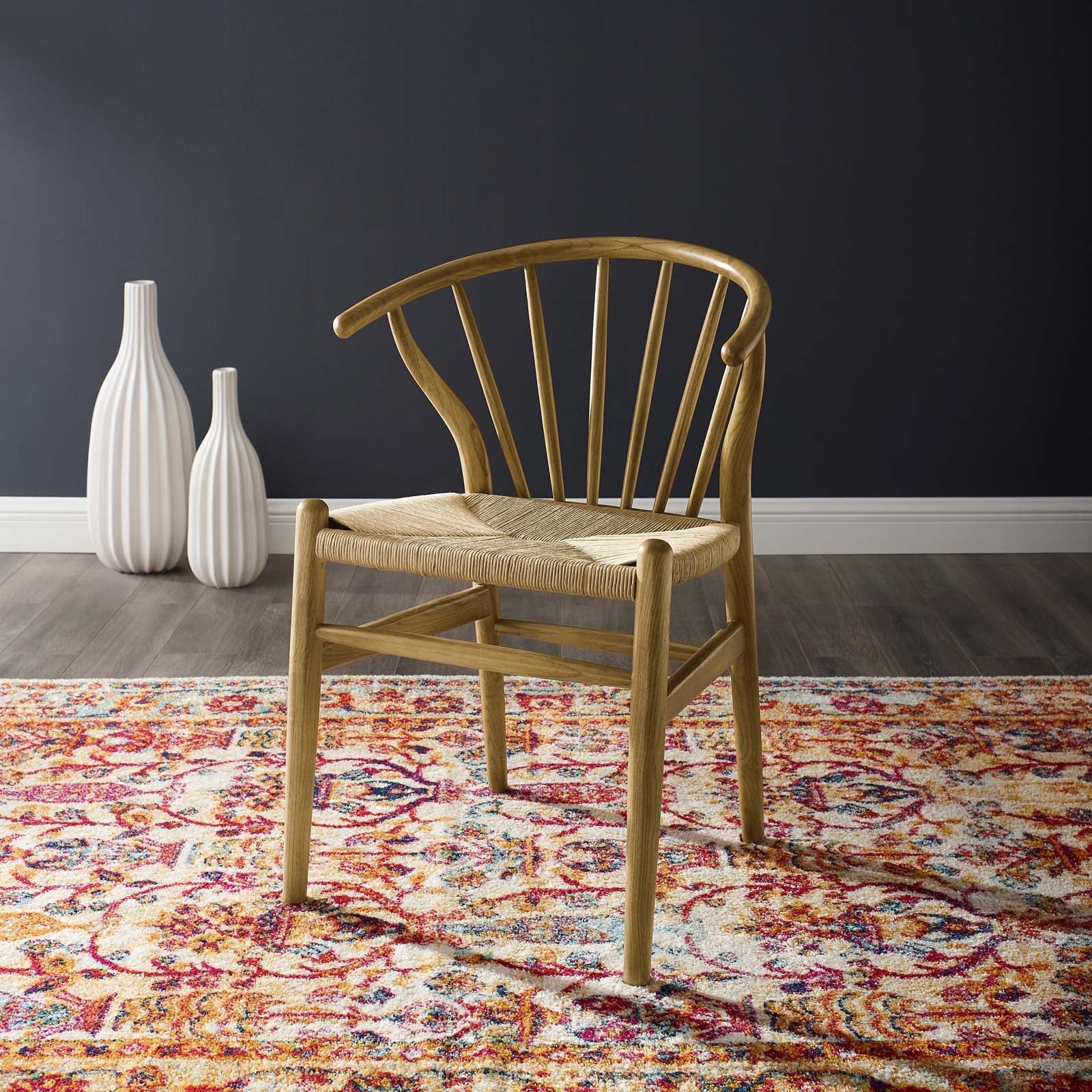 Modway Flourish Spindle Wood Dining Side Chair | Dining Chairs | 