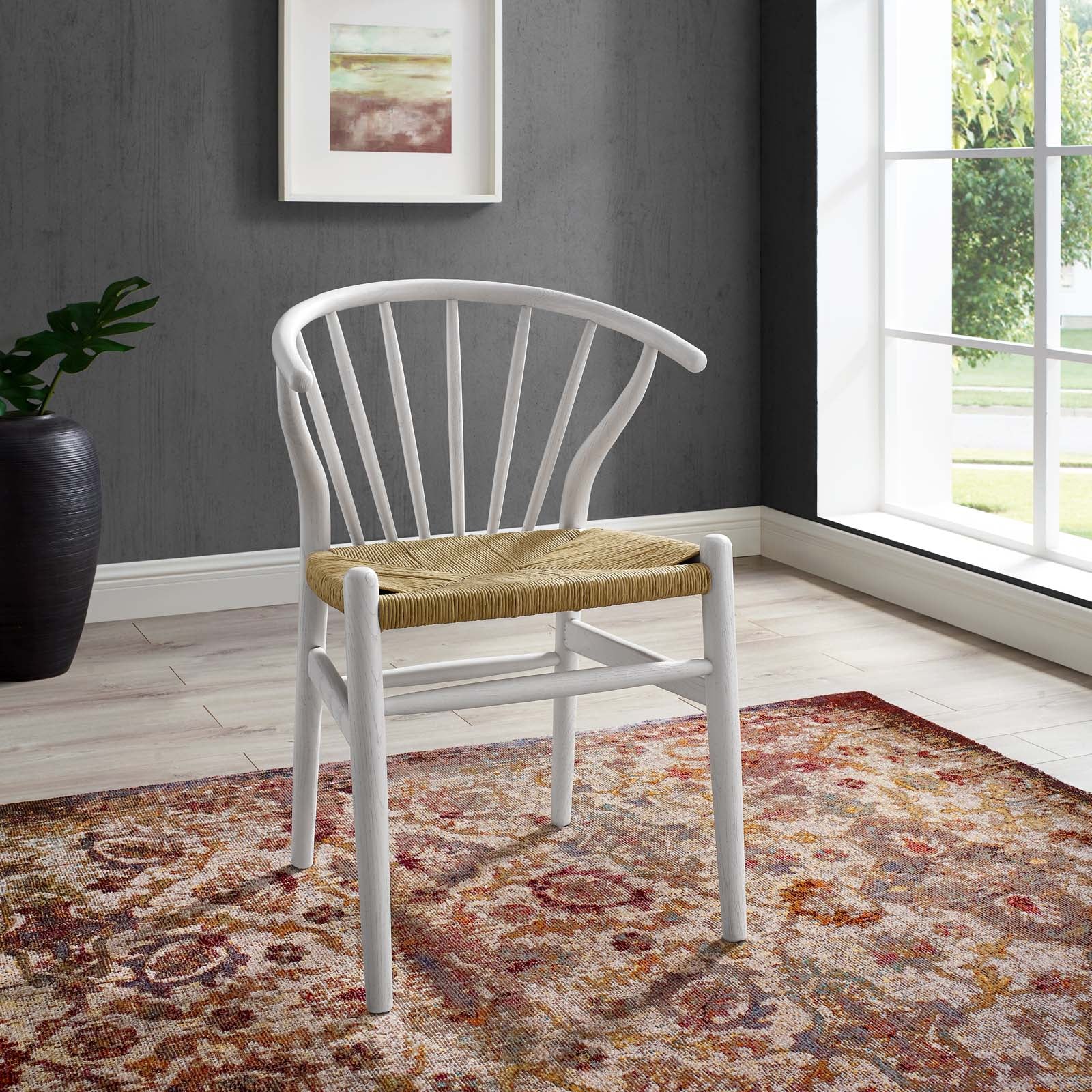 Modway Flourish Spindle Wood Dining Side Chair | Dining Chairs | 