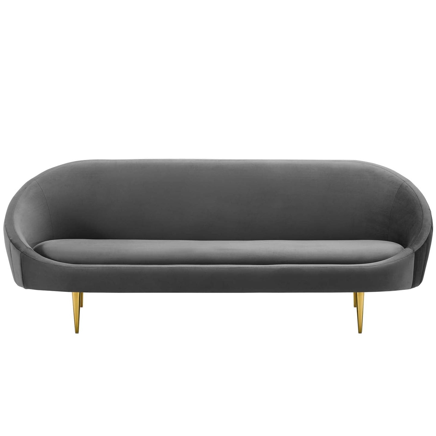 Modway Sublime Vertical Curve Back Performance Velvet Sofa - EEI-3349