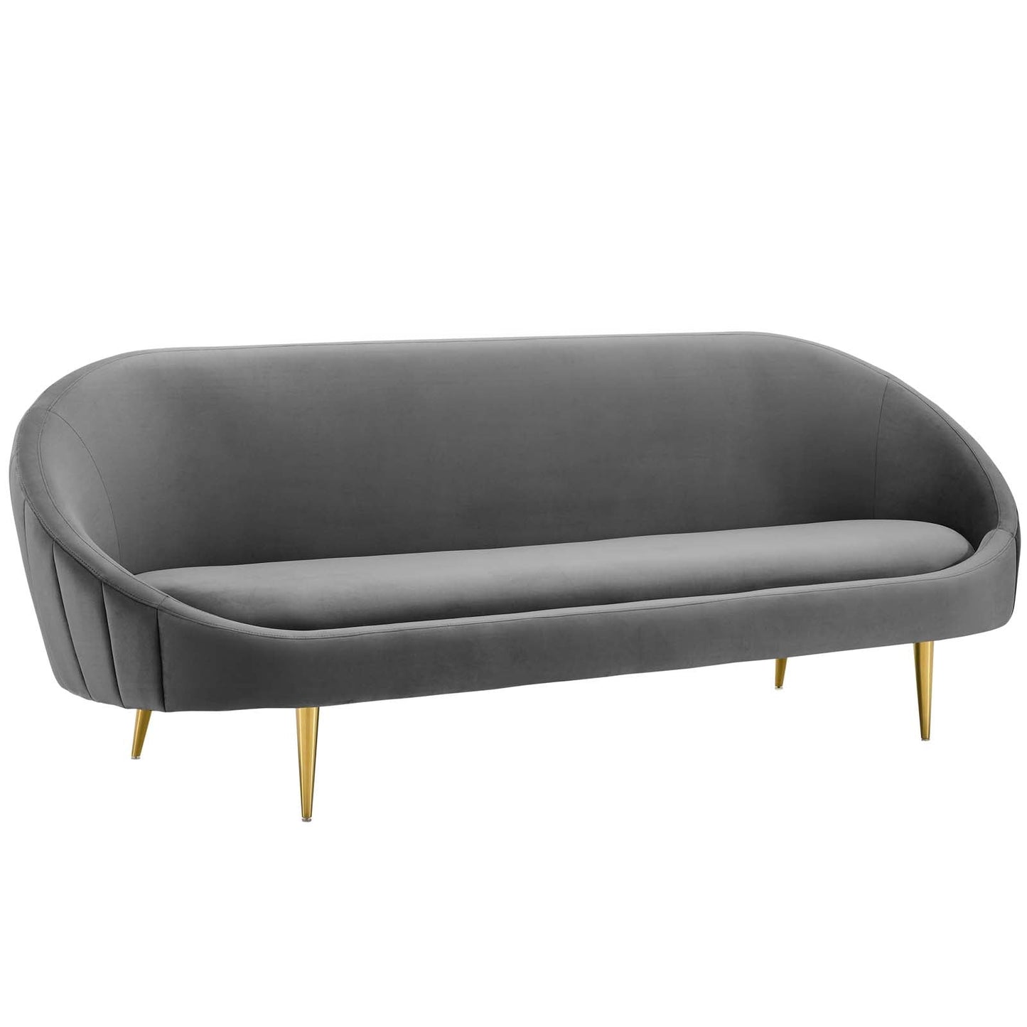 Modway Sublime Vertical Curve Back Performance Velvet Sofa - EEI-3349