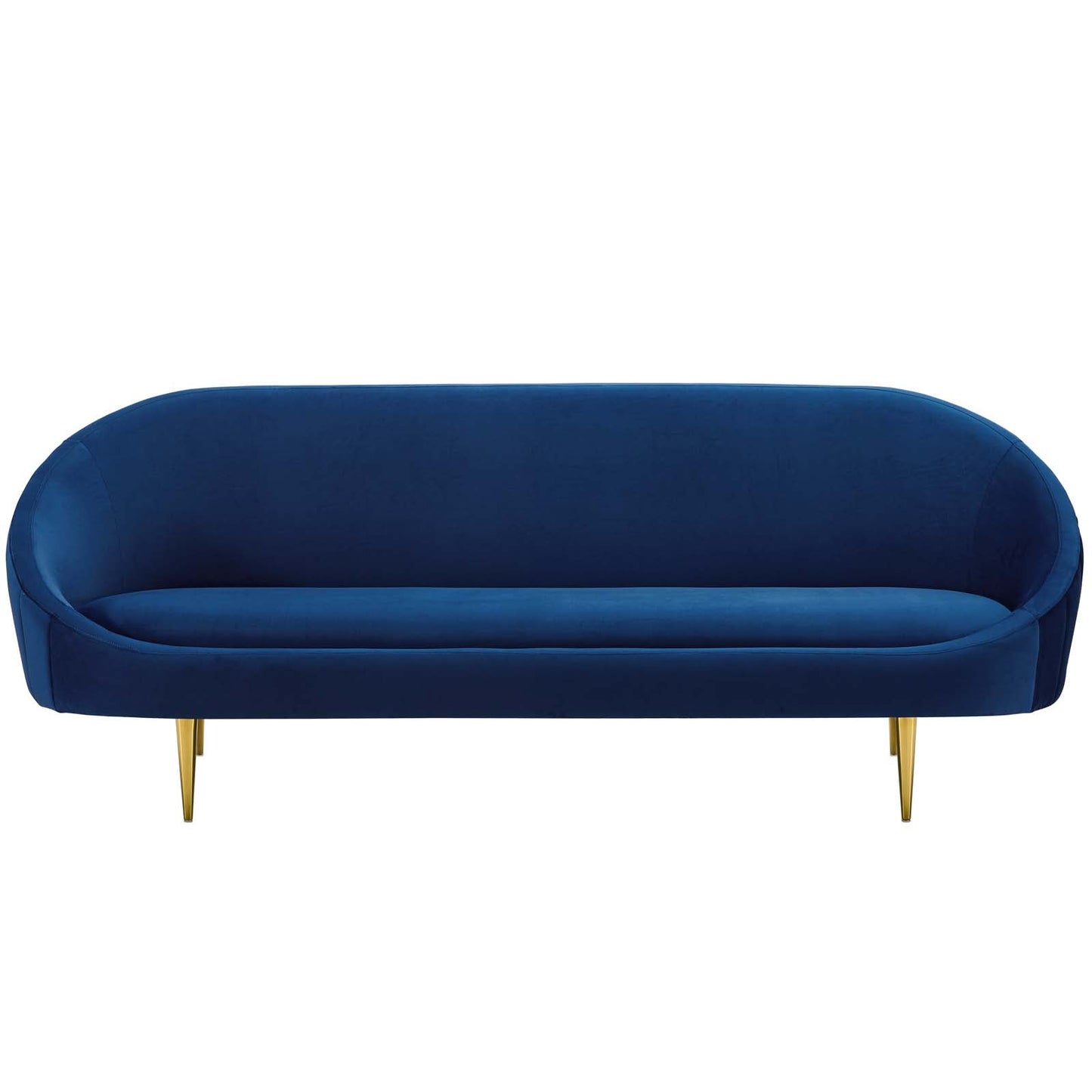 Modway Sublime Vertical Curve Back Performance Velvet Sofa | Sofas | Modishstore-14