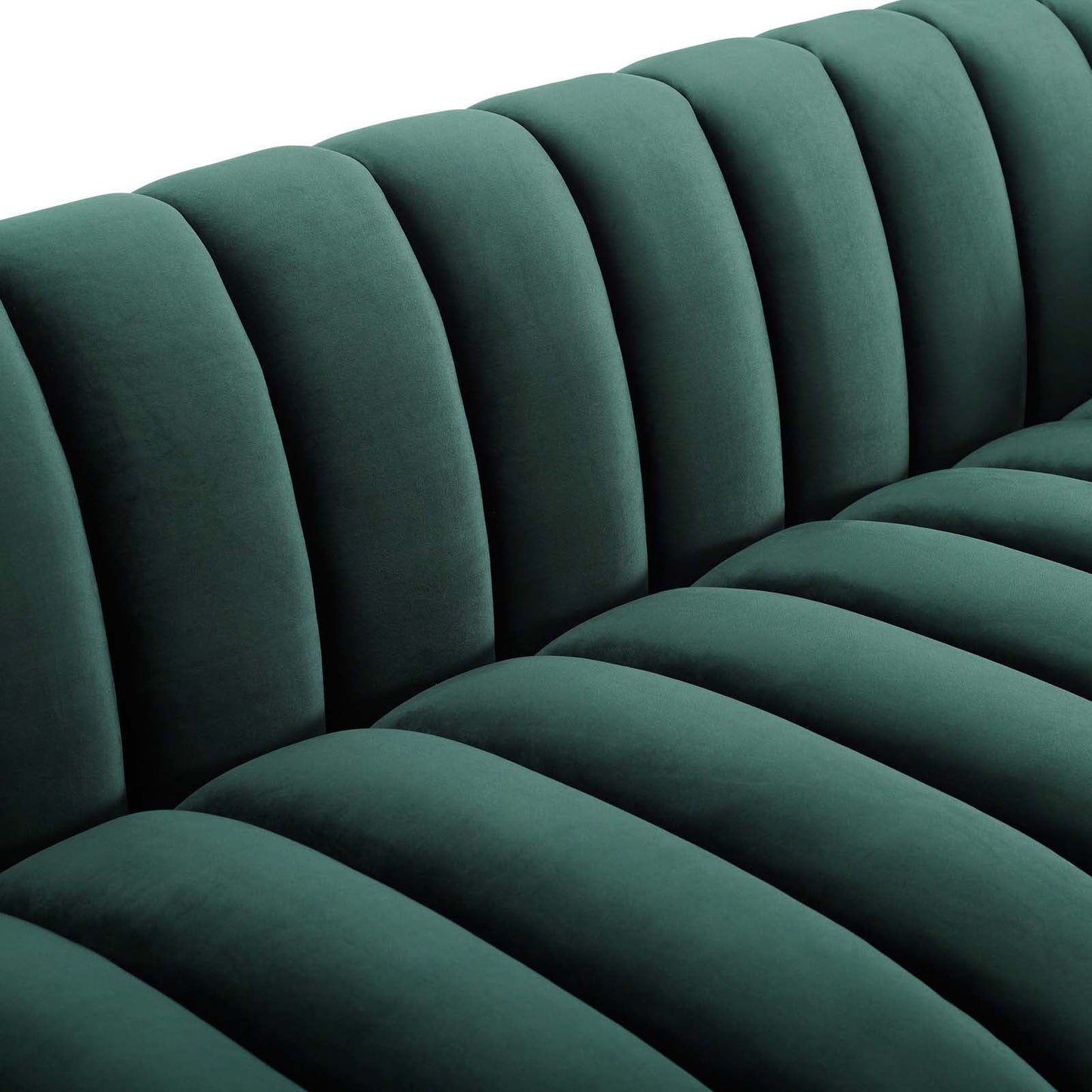 Modway Entertain Vertical Channel Tufted Performance Velvet Sofa | Sofas | 