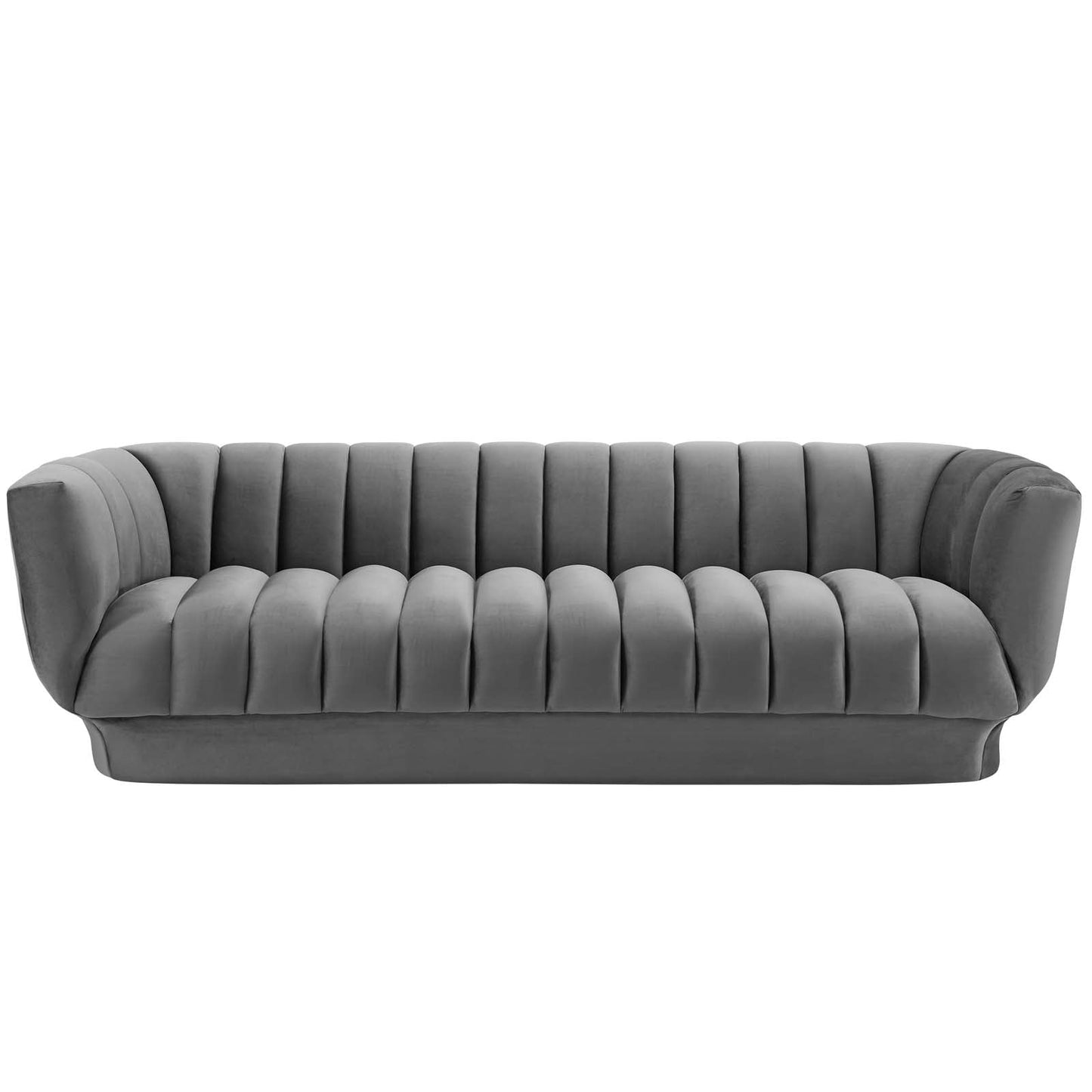 Modway Entertain Vertical Channel Tufted Performance Velvet Sofa | Sofas | 